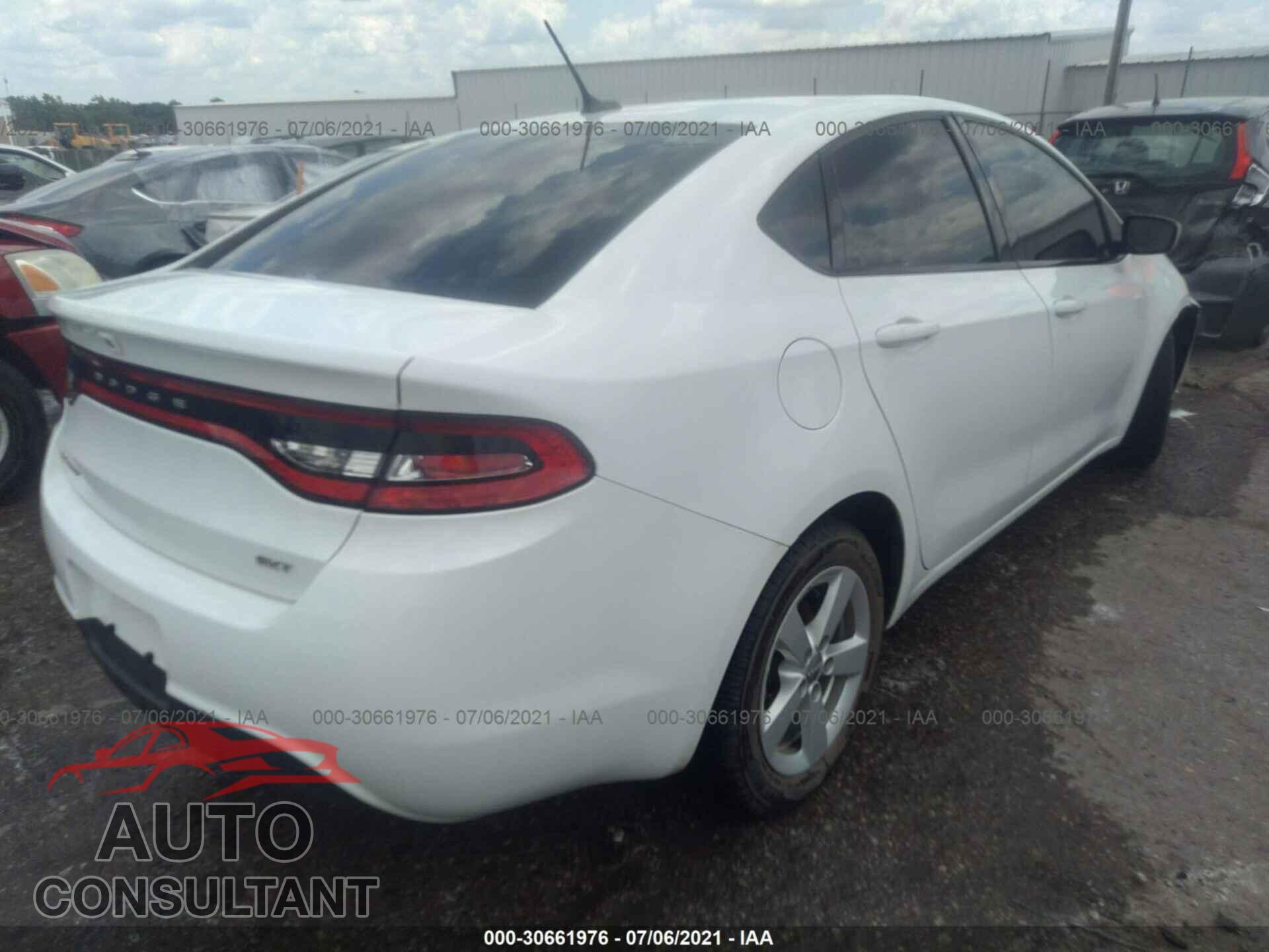 DODGE DART 2016 - 1C3CDFBB2GD680820