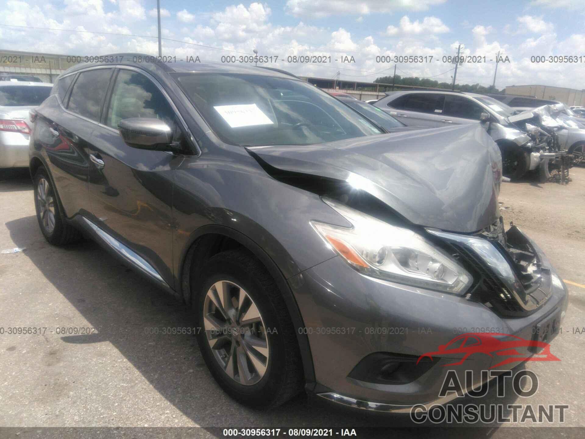 NISSAN MURANO 2016 - 5N1AZ2MG3GN103077