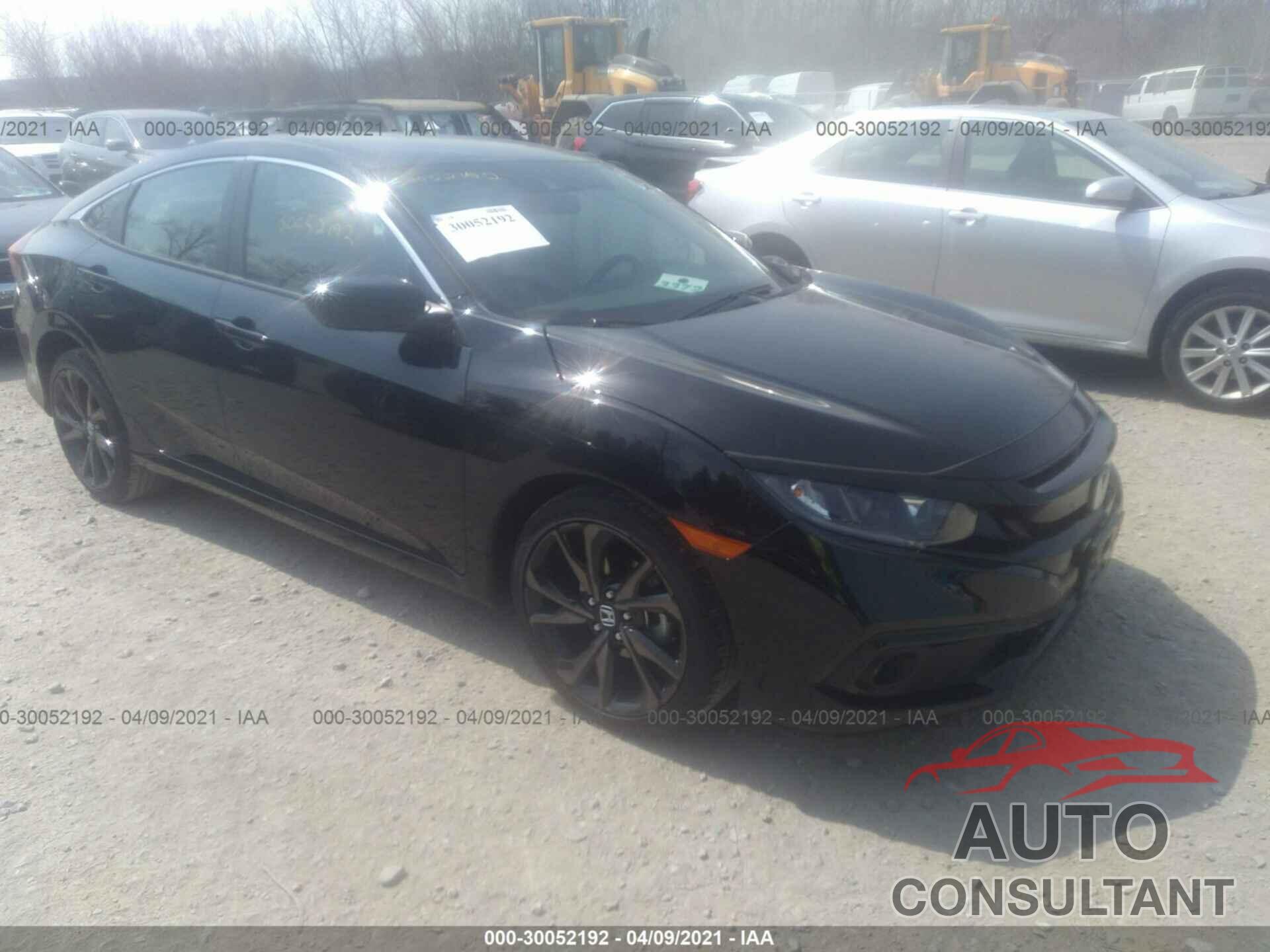 HONDA CIVIC SEDAN 2020 - 19XFC2F80LE215187