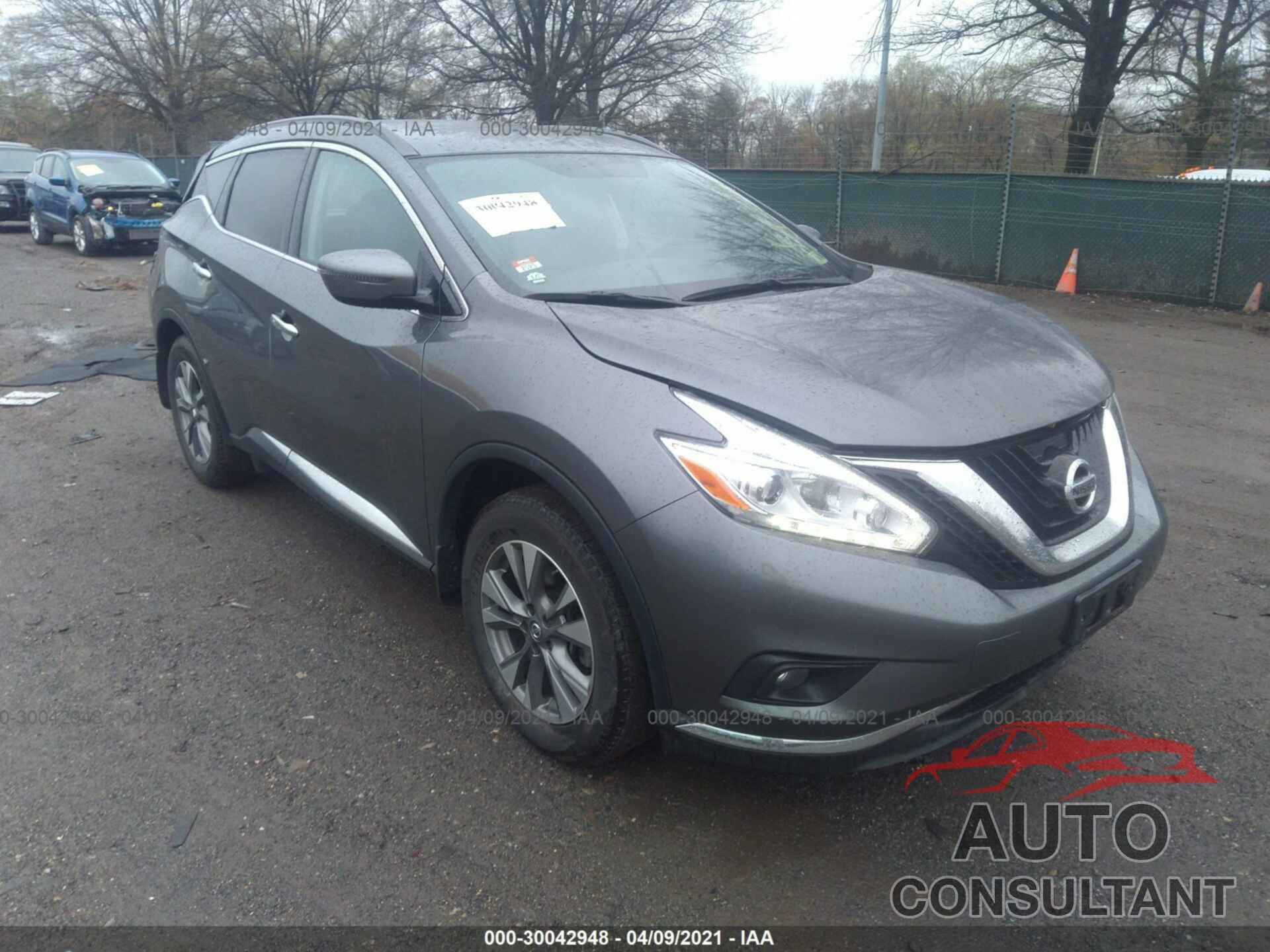 NISSAN MURANO 2017 - 5N1AZ2MH1HN201440