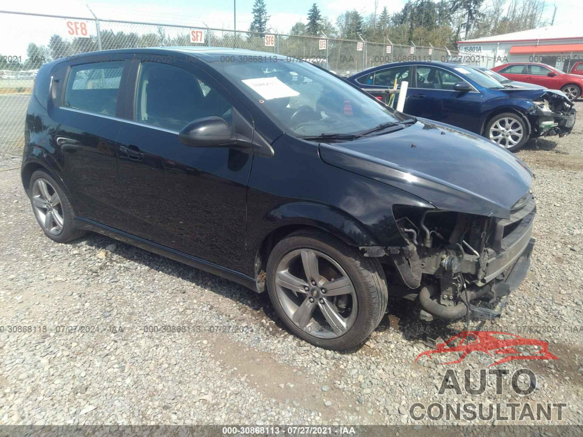 CHEVROLET SONIC 2016 - 1G1JG6SB9G4178096