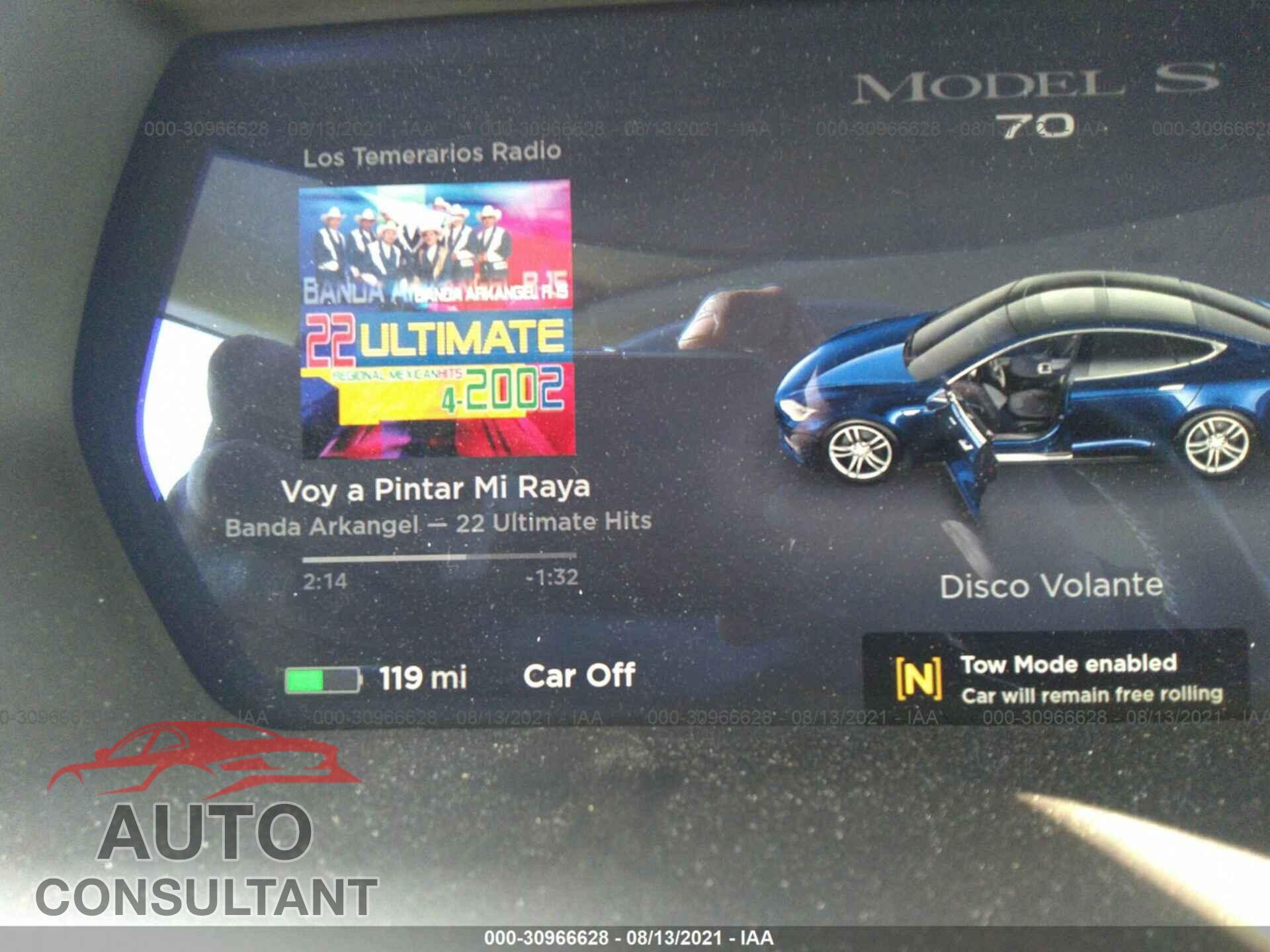 TESLA MODEL S 2015 - 5YJSA1E19FF114277
