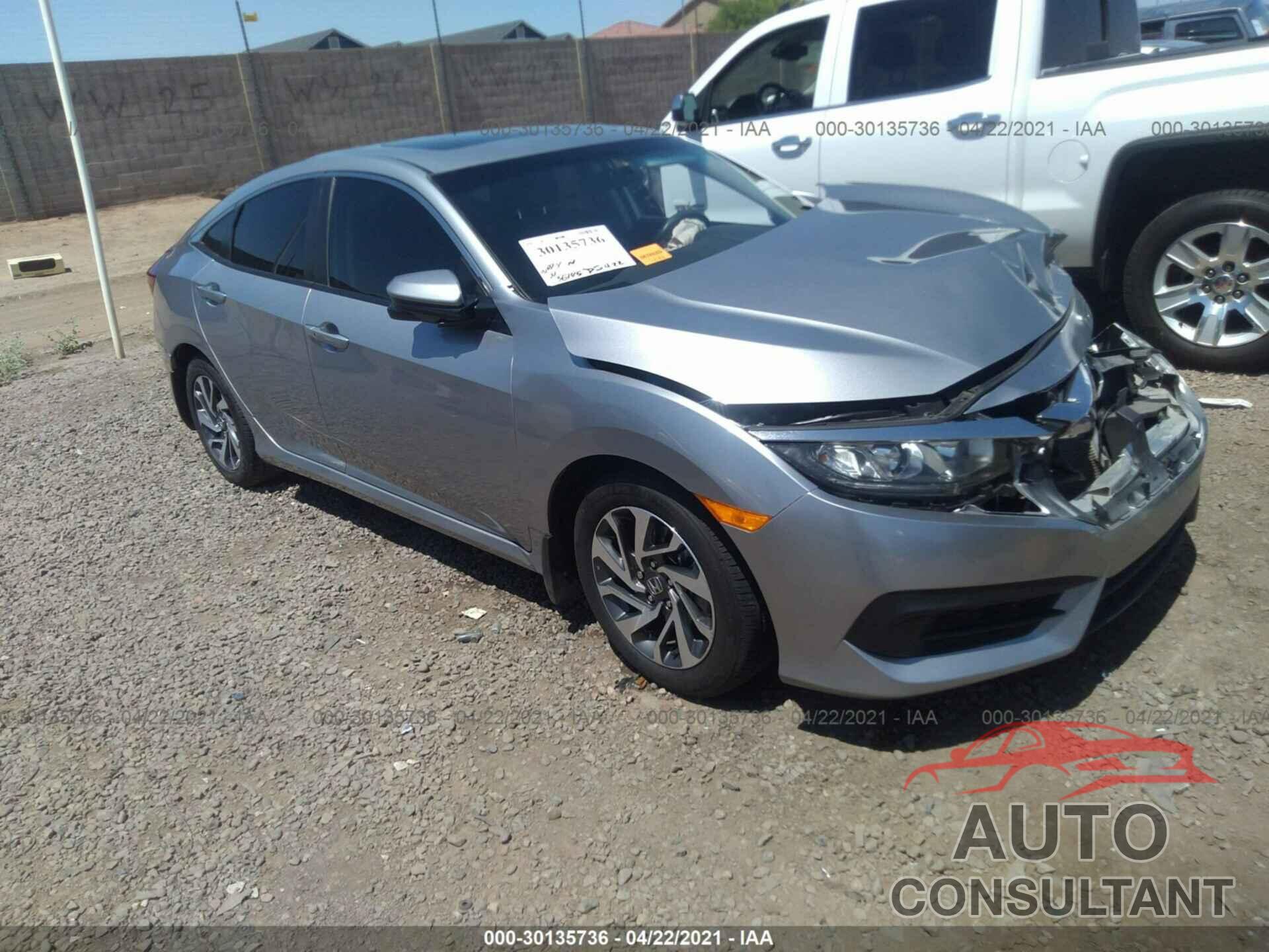 HONDA CIVIC SEDAN 2018 - 2HGFC2F78JH568898