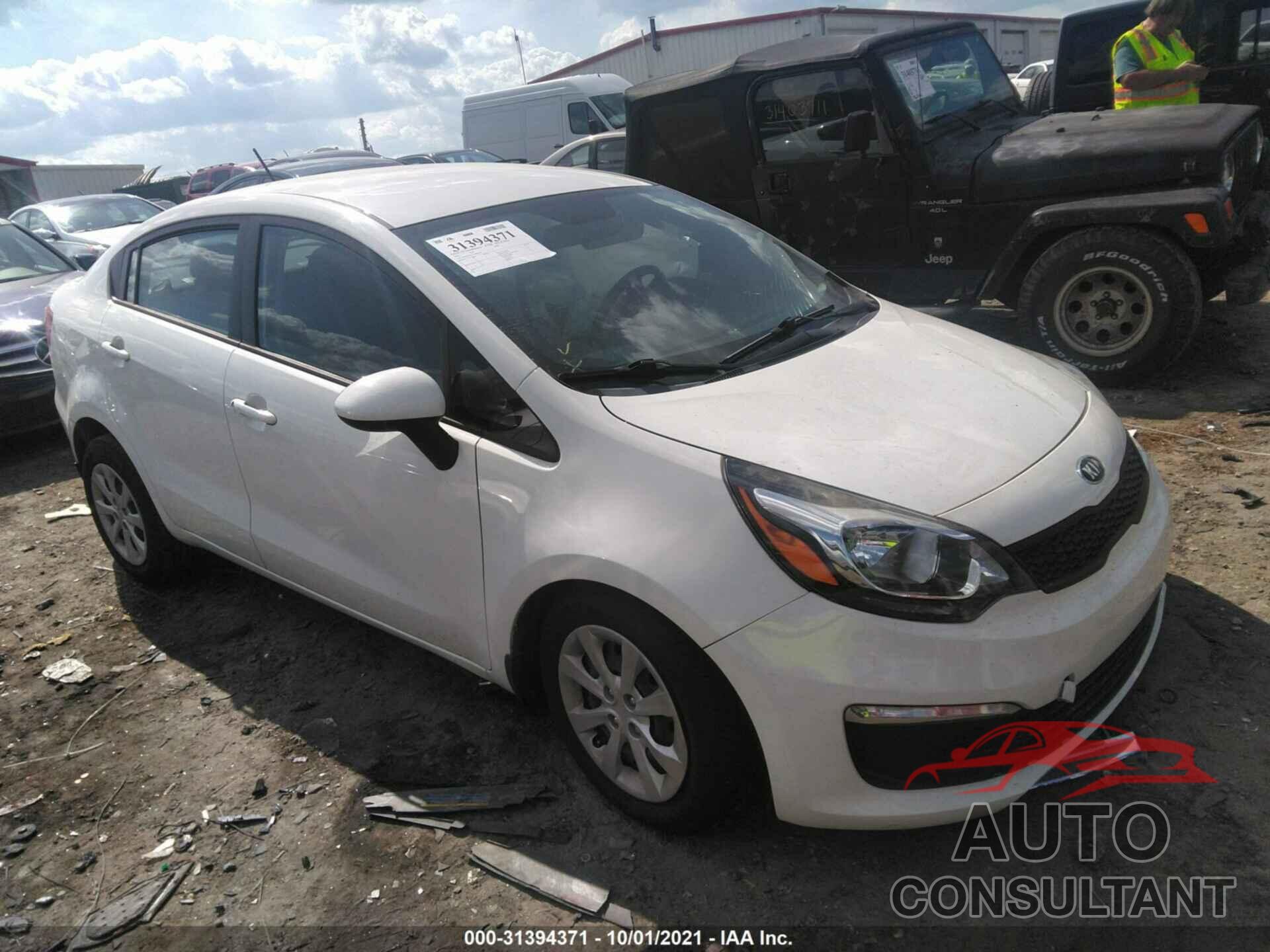 KIA RIO 2017 - KNADM4A33H6049639