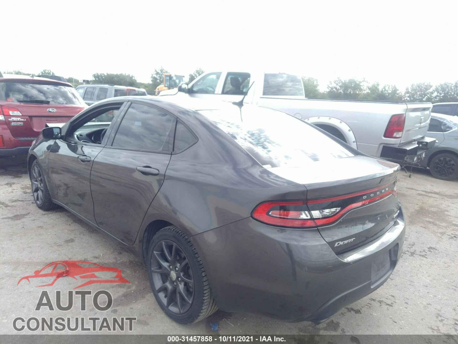 DODGE DART 2016 - 1C3CDFBB4GD519675