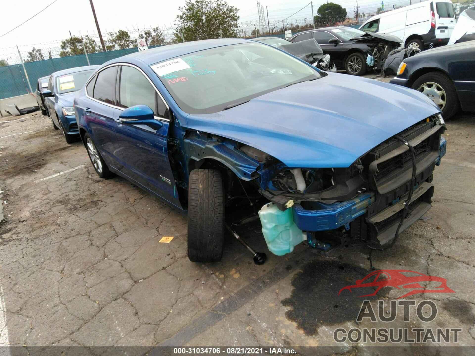 FORD FUSION ENERGI 2018 - 3FA6P0PU9JR232568