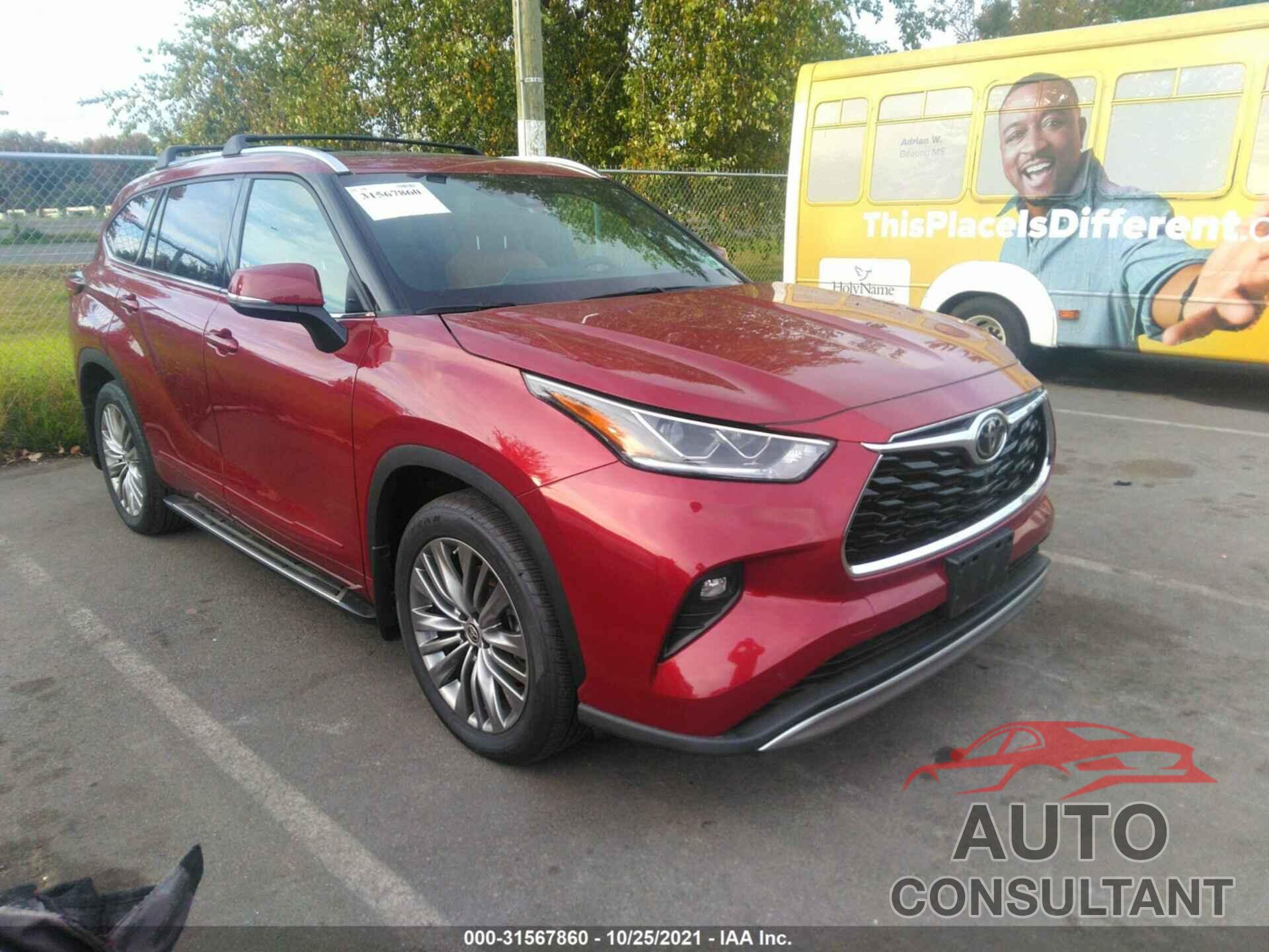 TOYOTA HIGHLANDER 2020 - 5TDFZRBH5LS040180