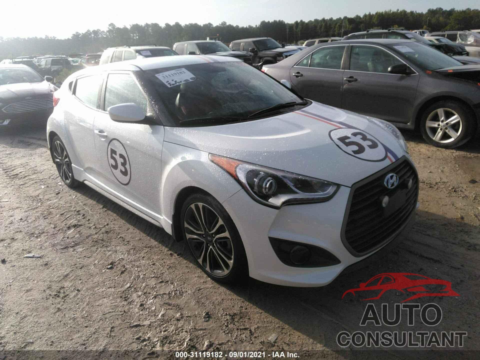 HYUNDAI VELOSTER 2016 - KMHTC6AE5GU285228