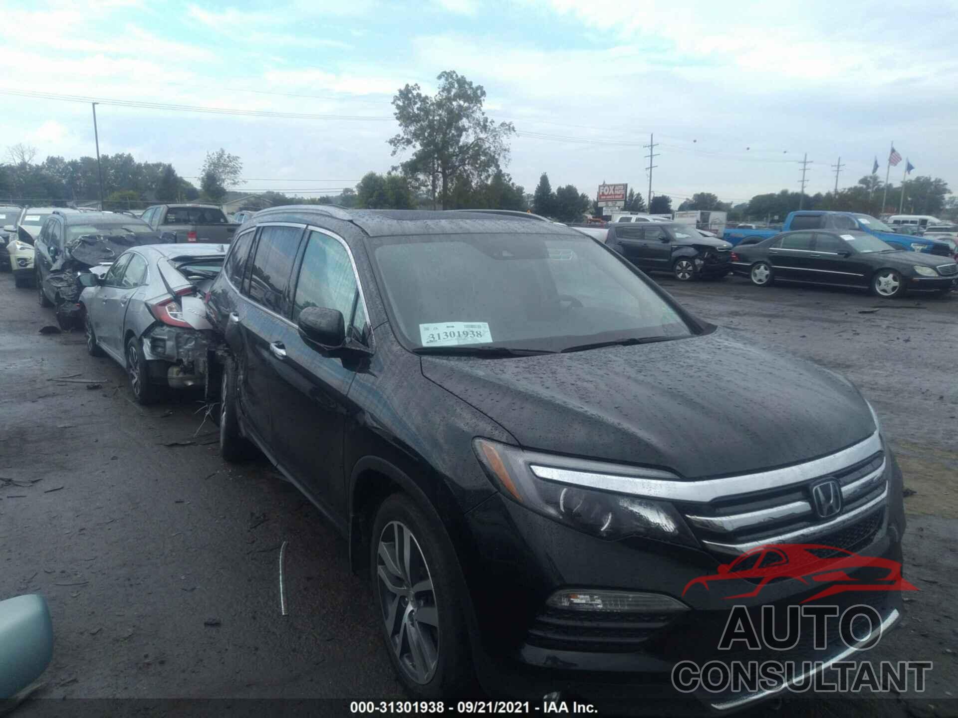 HONDA PILOT 2016 - 5FNYF6H06GB098455