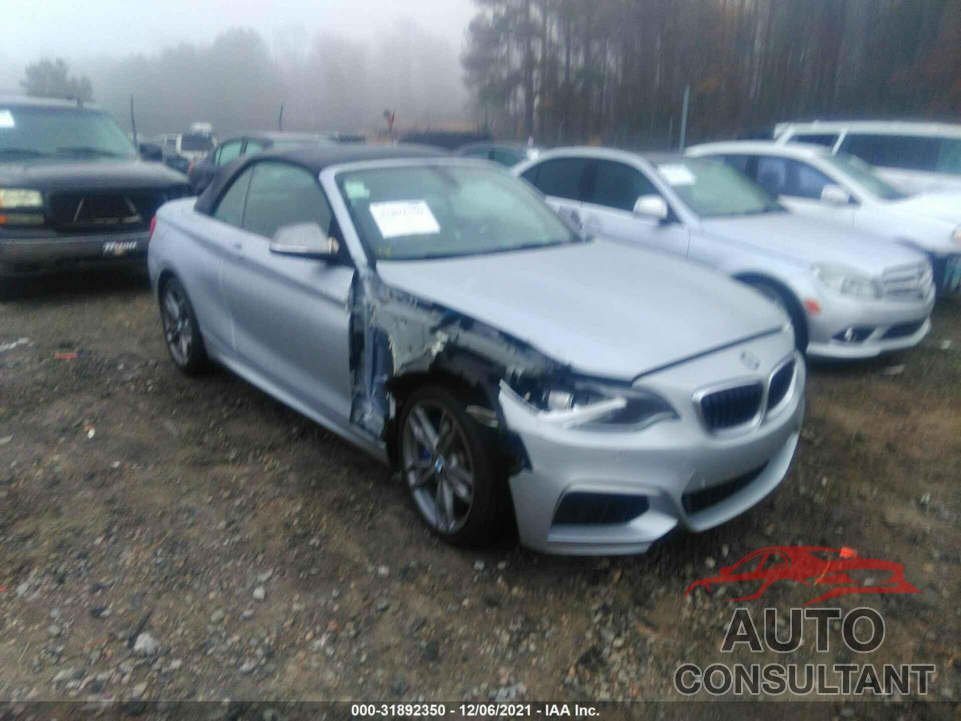 BMW 2 SERIES 2017 - WBA2L1C54HV666299