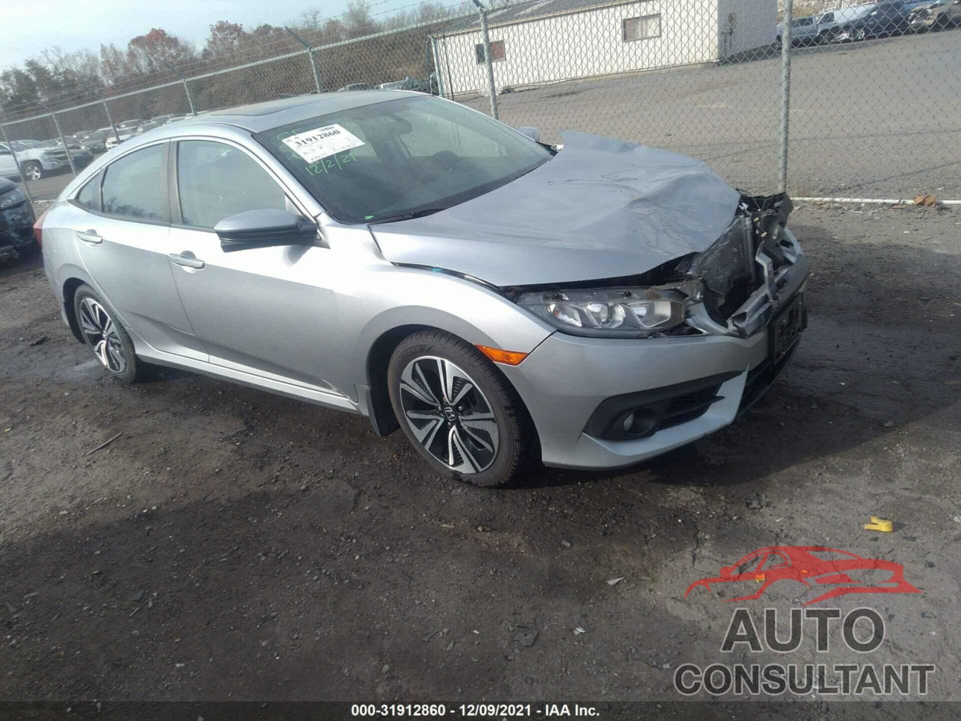 HONDA CIVIC SEDAN 2016 - 19XFC1F32GE021099