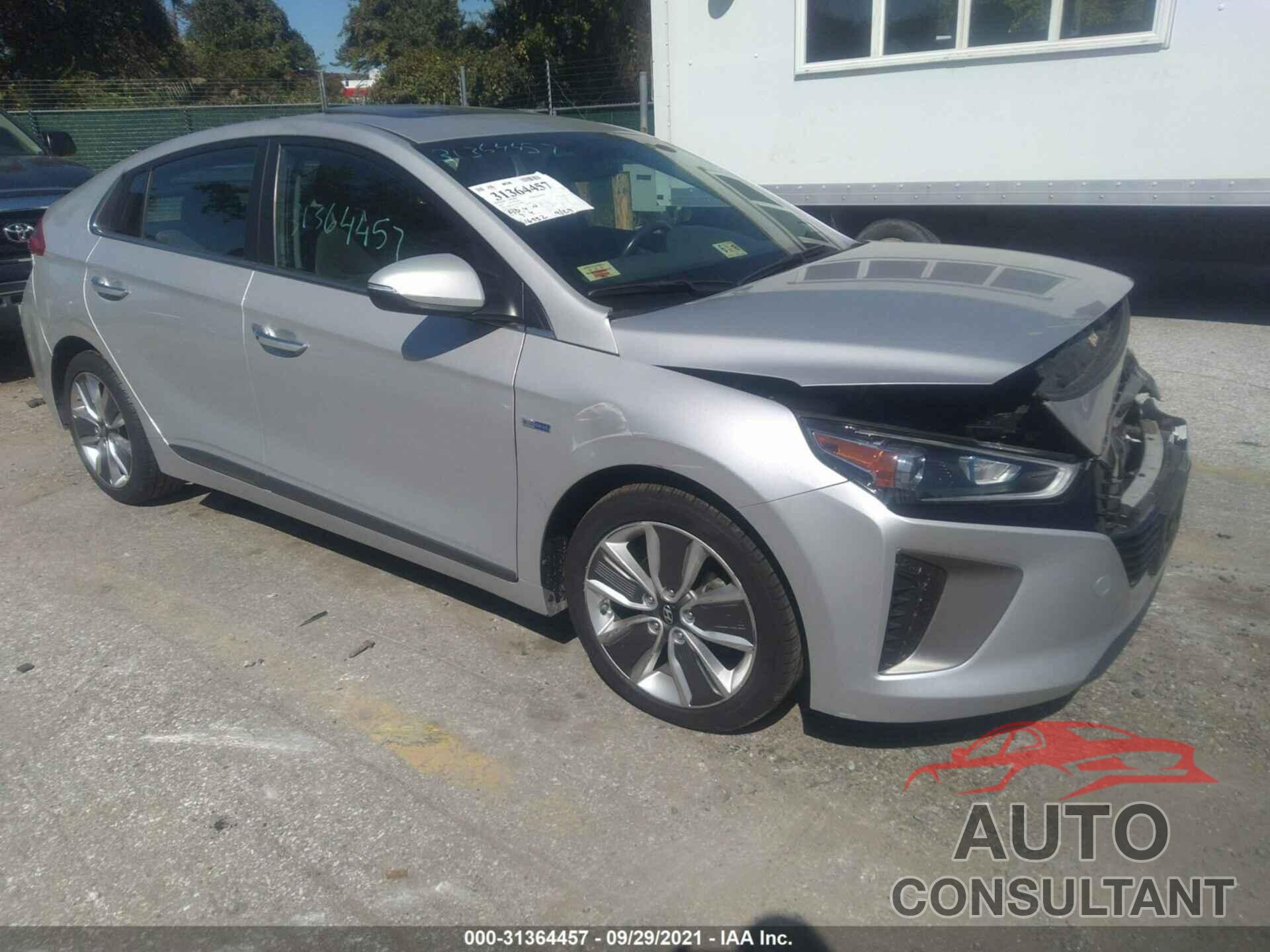 HYUNDAI IONIQ HYBRID 2017 - KMHC85LC1HU035848