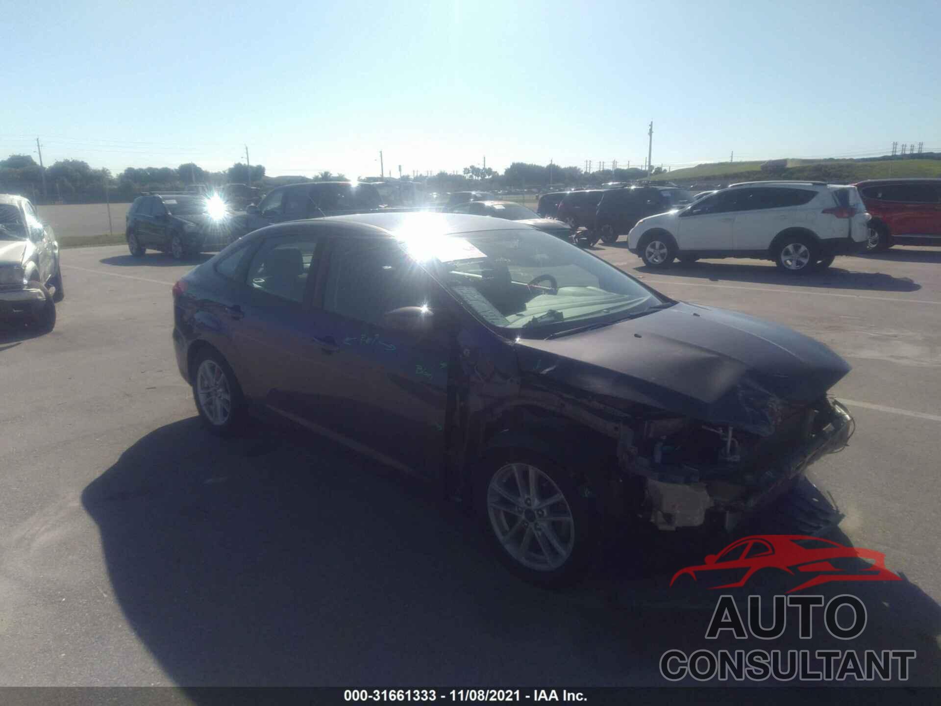 FORD FOCUS 2018 - 1FADP3F20JL245572