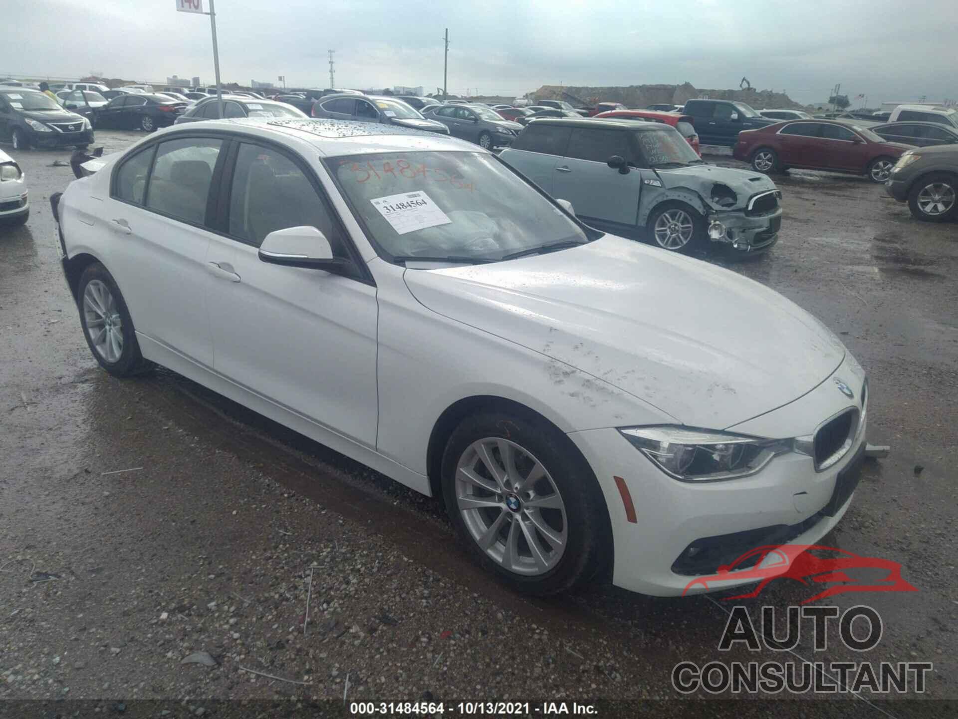 BMW 3 SERIES 2018 - WBA8A9C59JAH12191