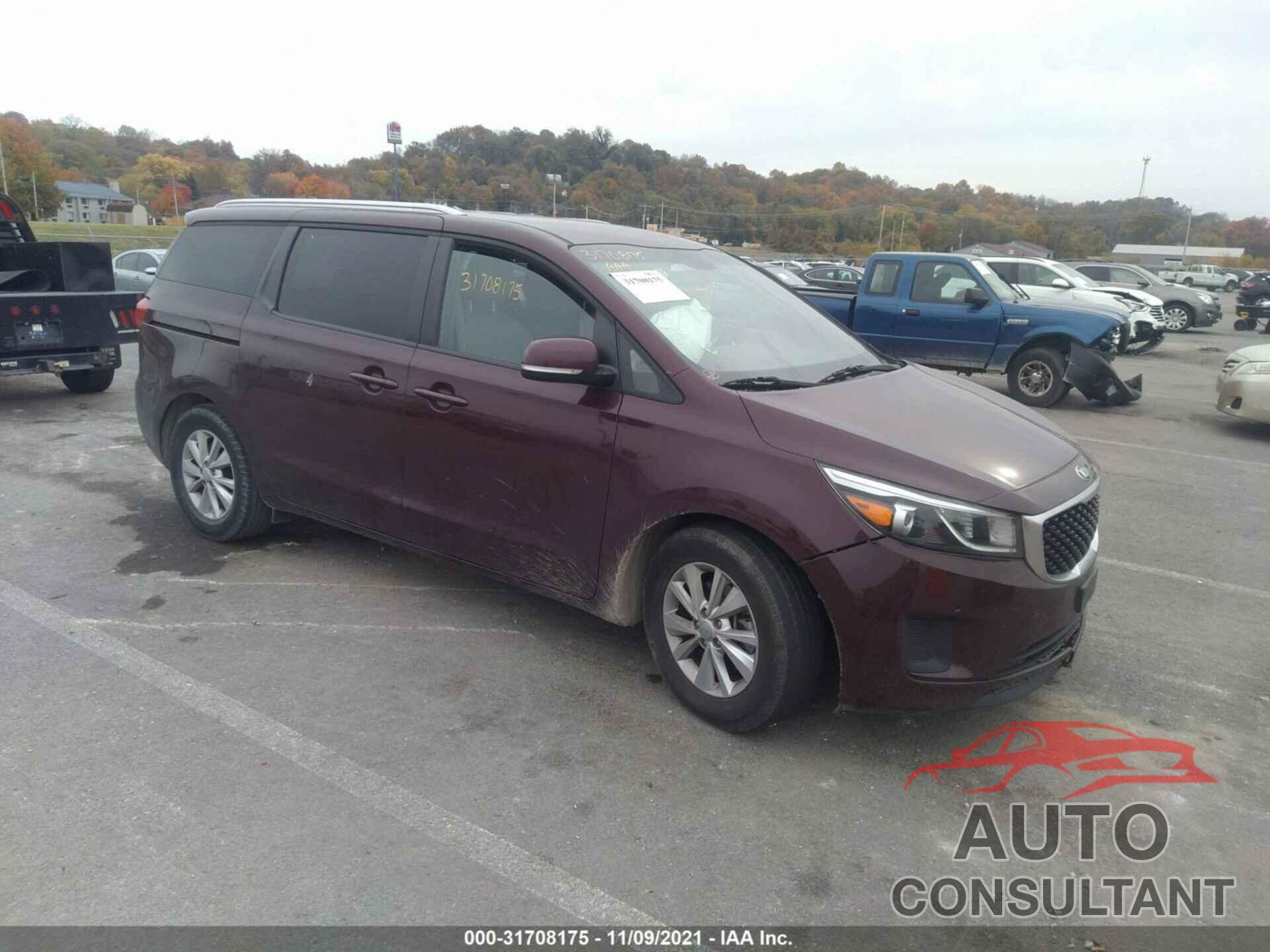 KIA SEDONA 2017 - KNDMB5C19H6338860