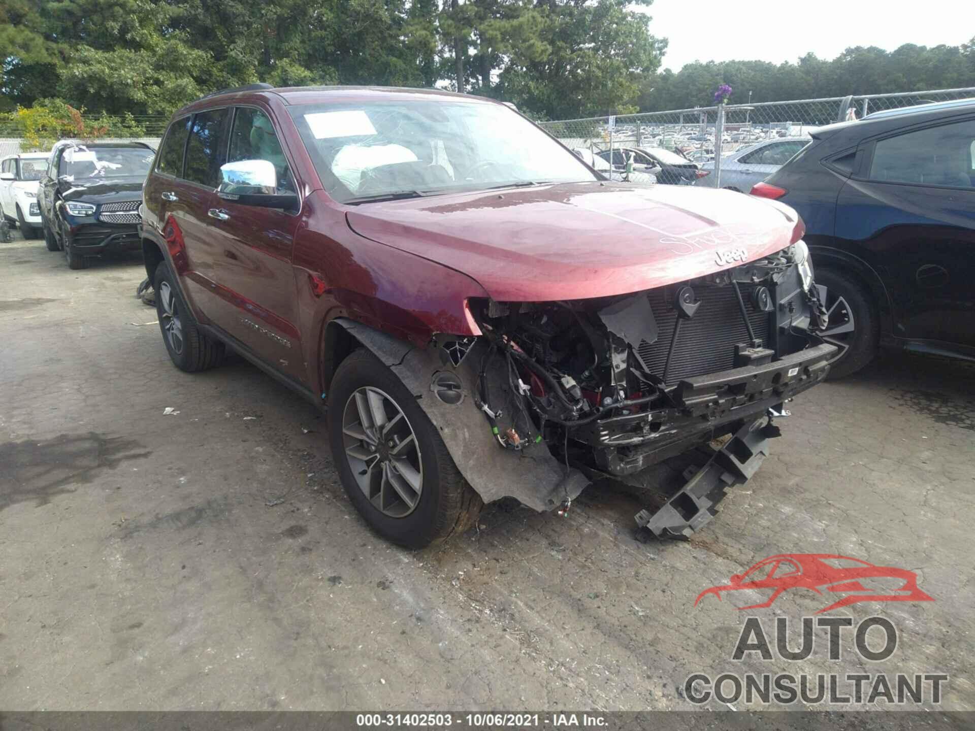 JEEP GRAND CHEROKEE 2021 - 1C4RJFBG5MC524752