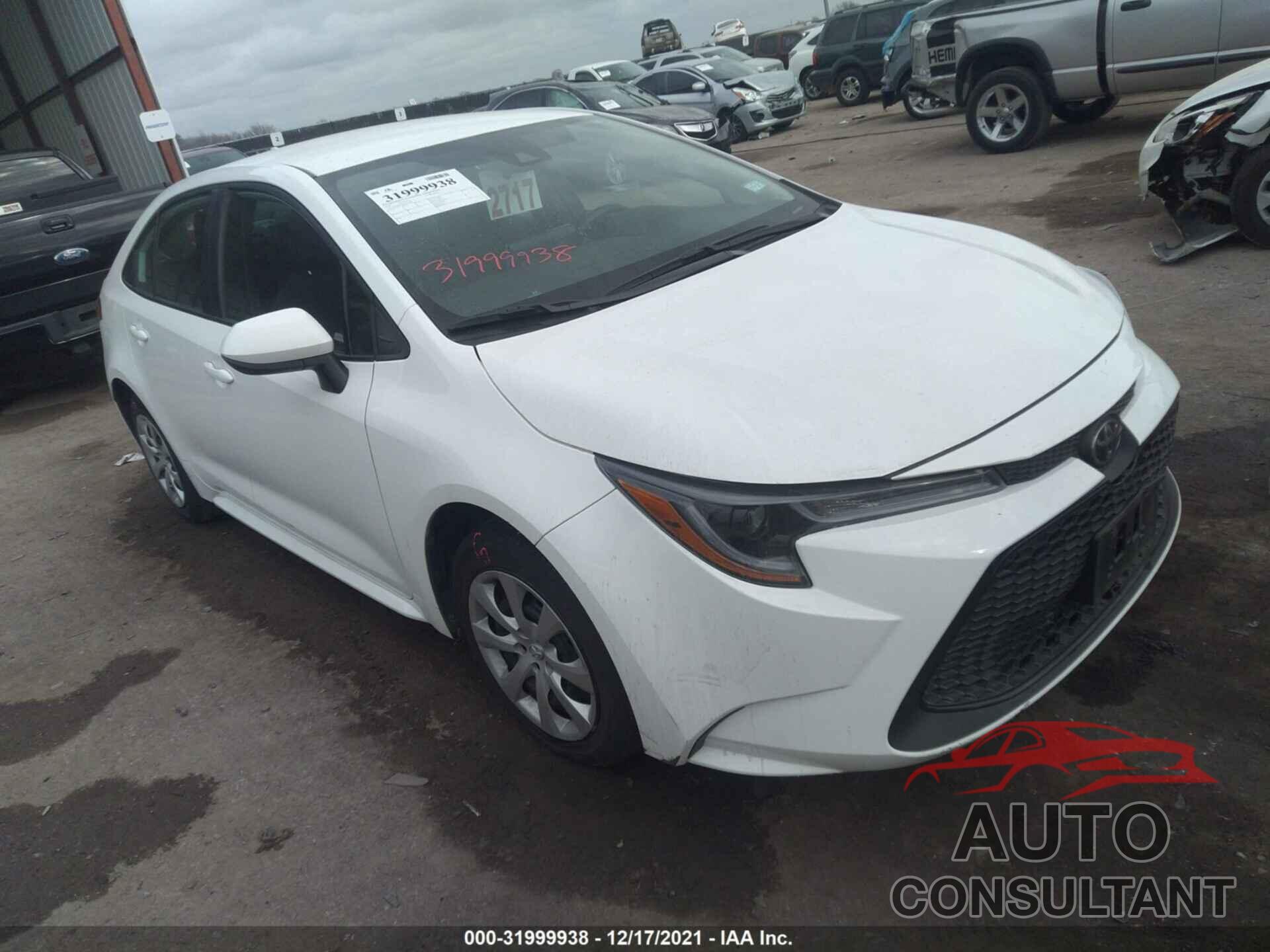 TOYOTA COROLLA 2020 - 5YFEPRAE4LP115985