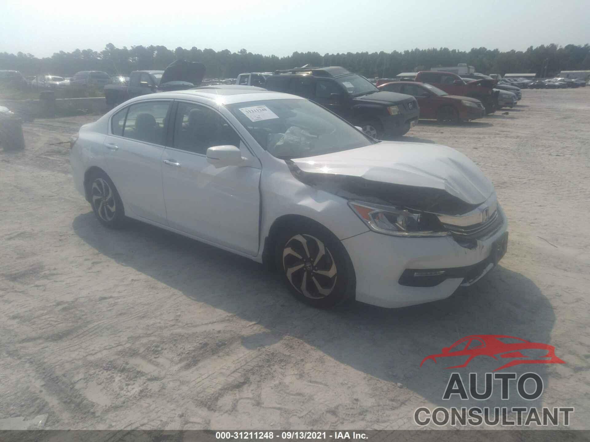 HONDA ACCORD SEDAN 2016 - 1HGCR2F86GA054212