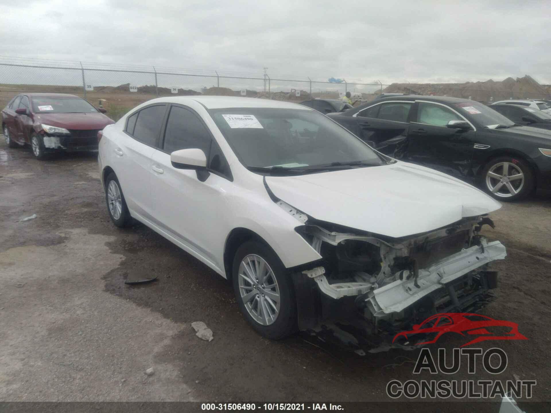 SUBARU IMPREZA 2018 - 4S3GKAB6XJ3625294