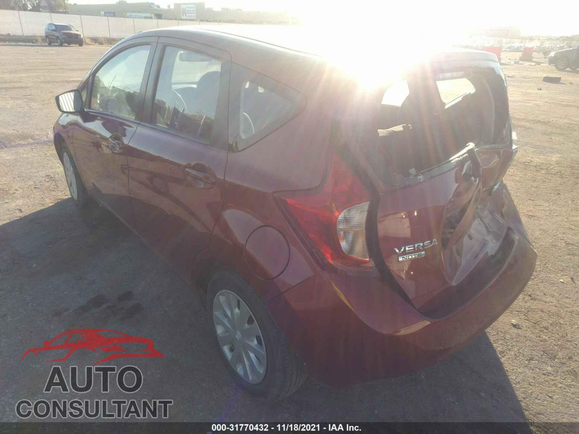 NISSAN VERSA NOTE 2016 - 3N1CE2CP9GL407902