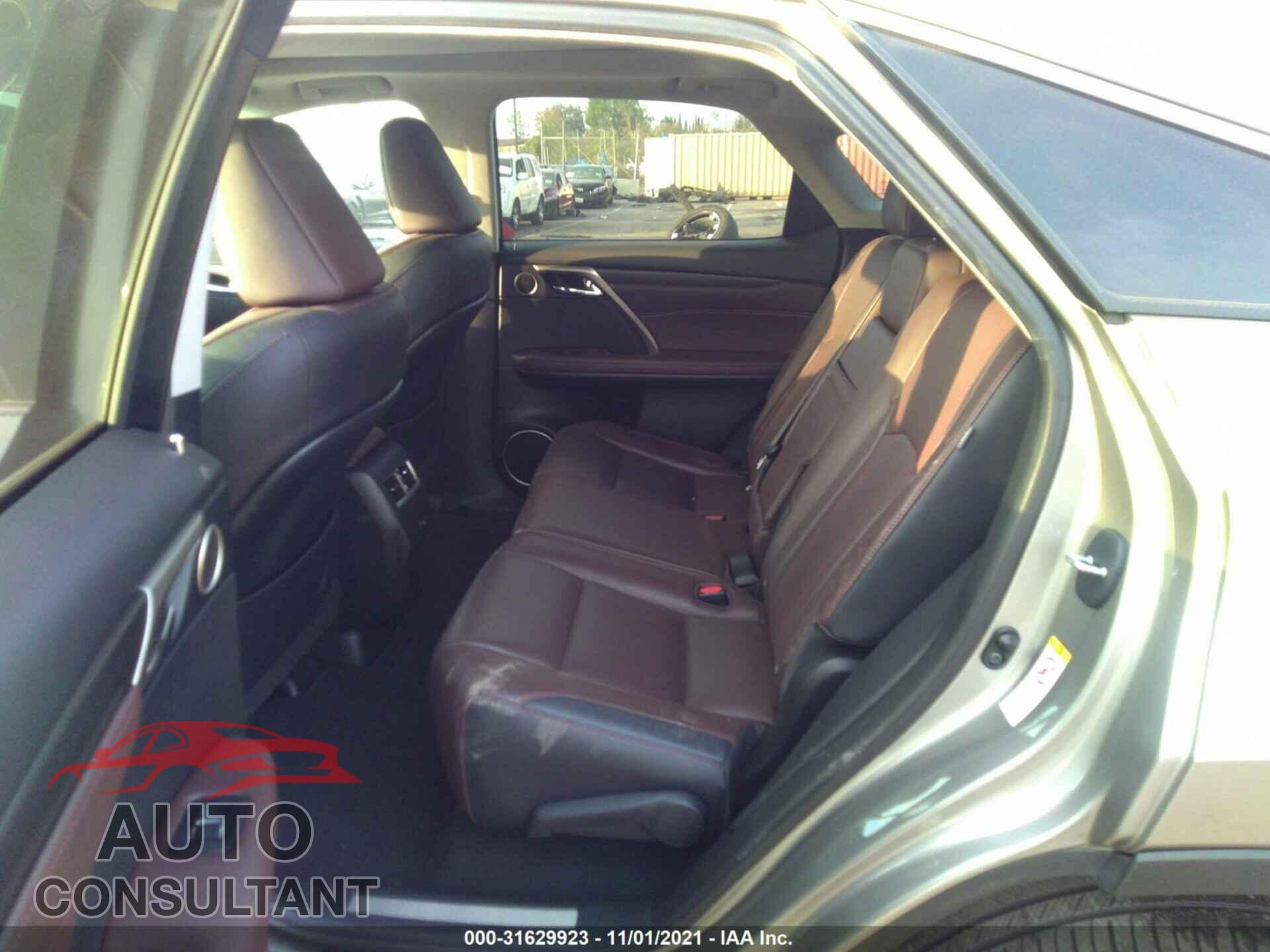 LEXUS RX 2017 - 2T2ZZMCA4HC036876