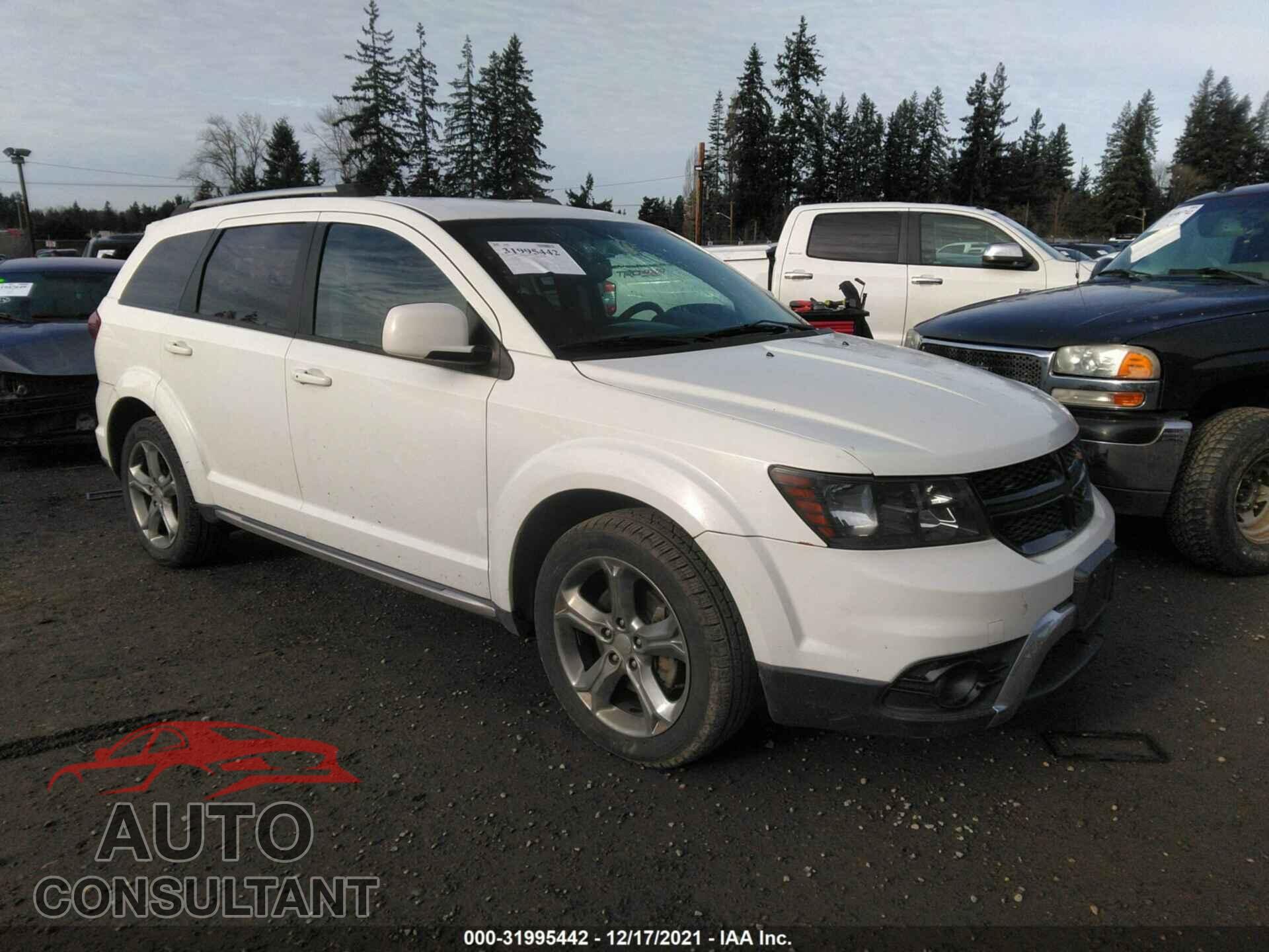 DODGE JOURNEY 2017 - 3C4PDDGG9HT595460