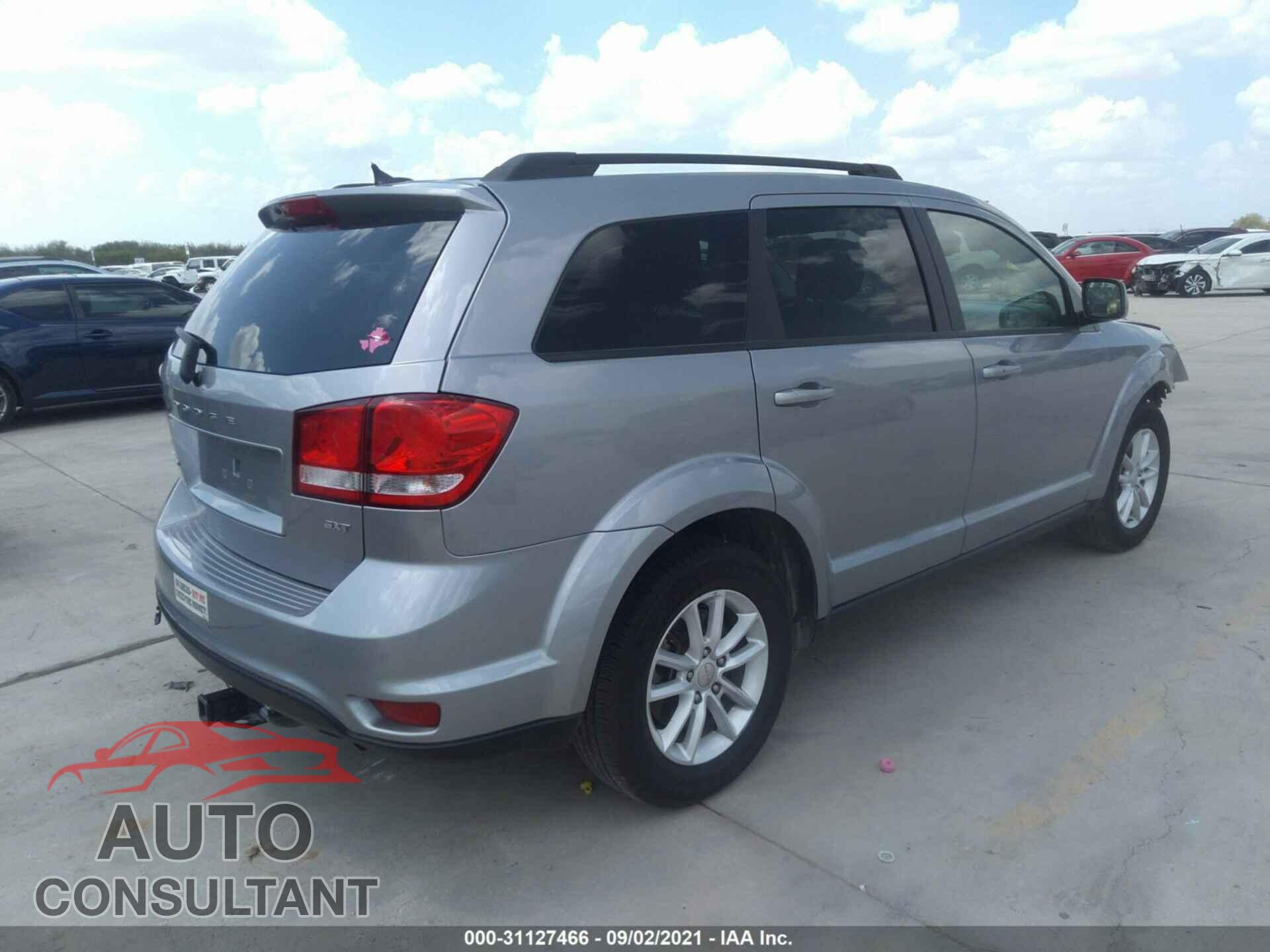 DODGE JOURNEY 2016 - 3C4PDCBB3GT186228