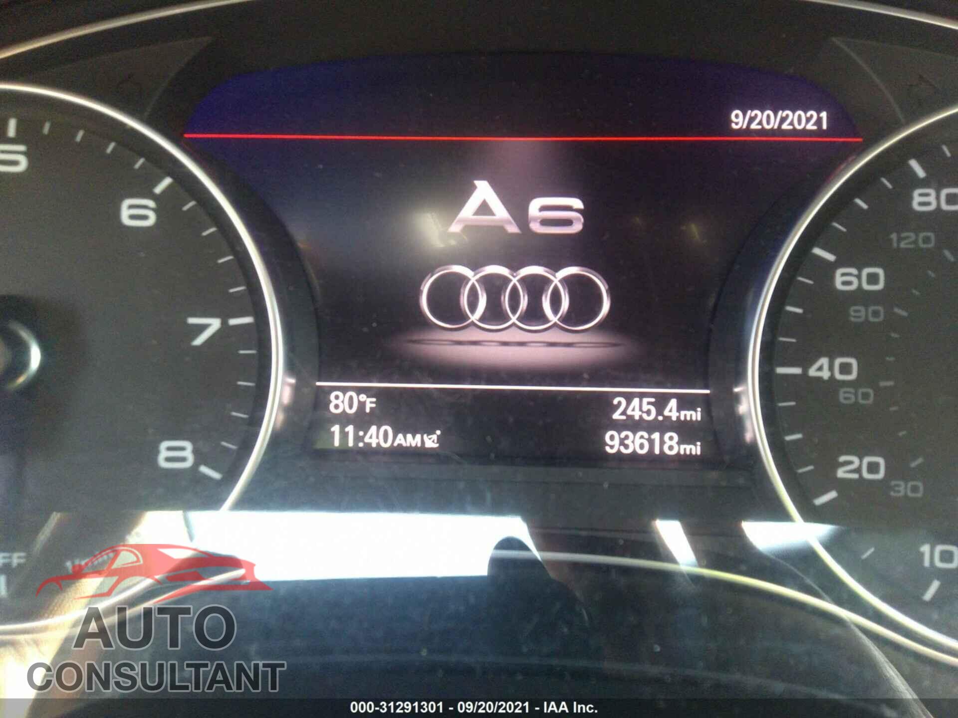 AUDI A6 2016 - WAUGFAFC7GN046441
