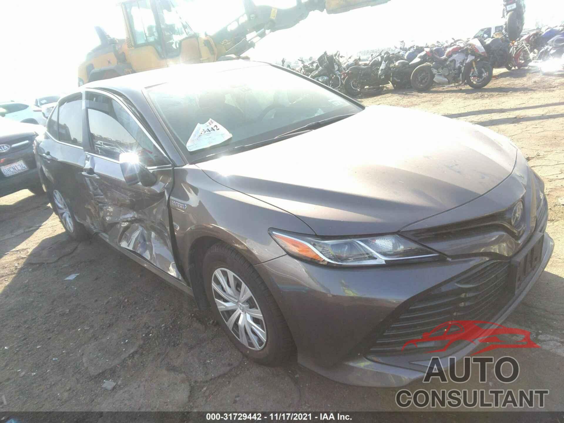 TOYOTA CAMRY 2020 - 4T1C31AKXLU013289
