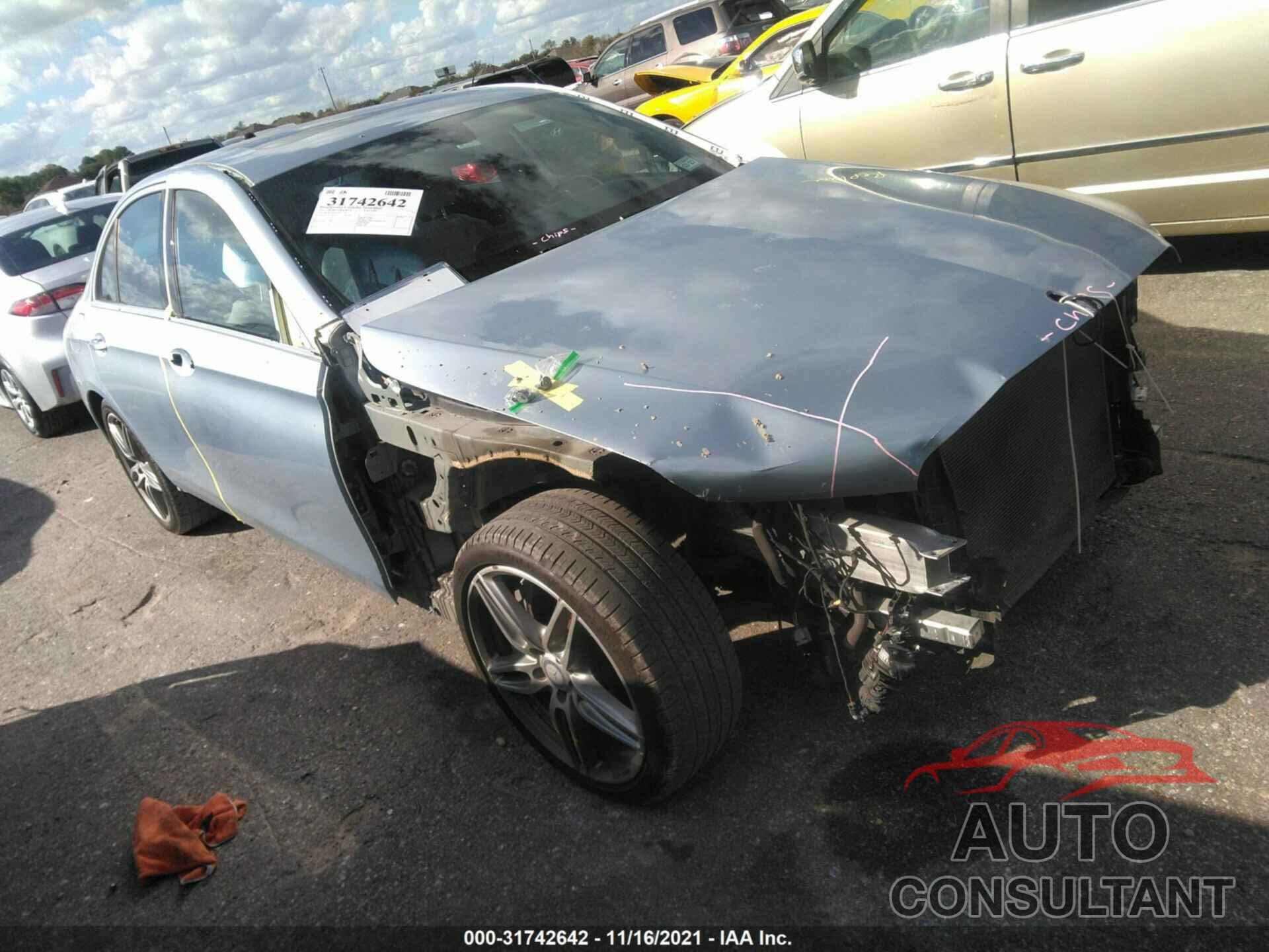 MERCEDES-BENZ E-CLASS 2017 - WDDZF4JB2HA105230