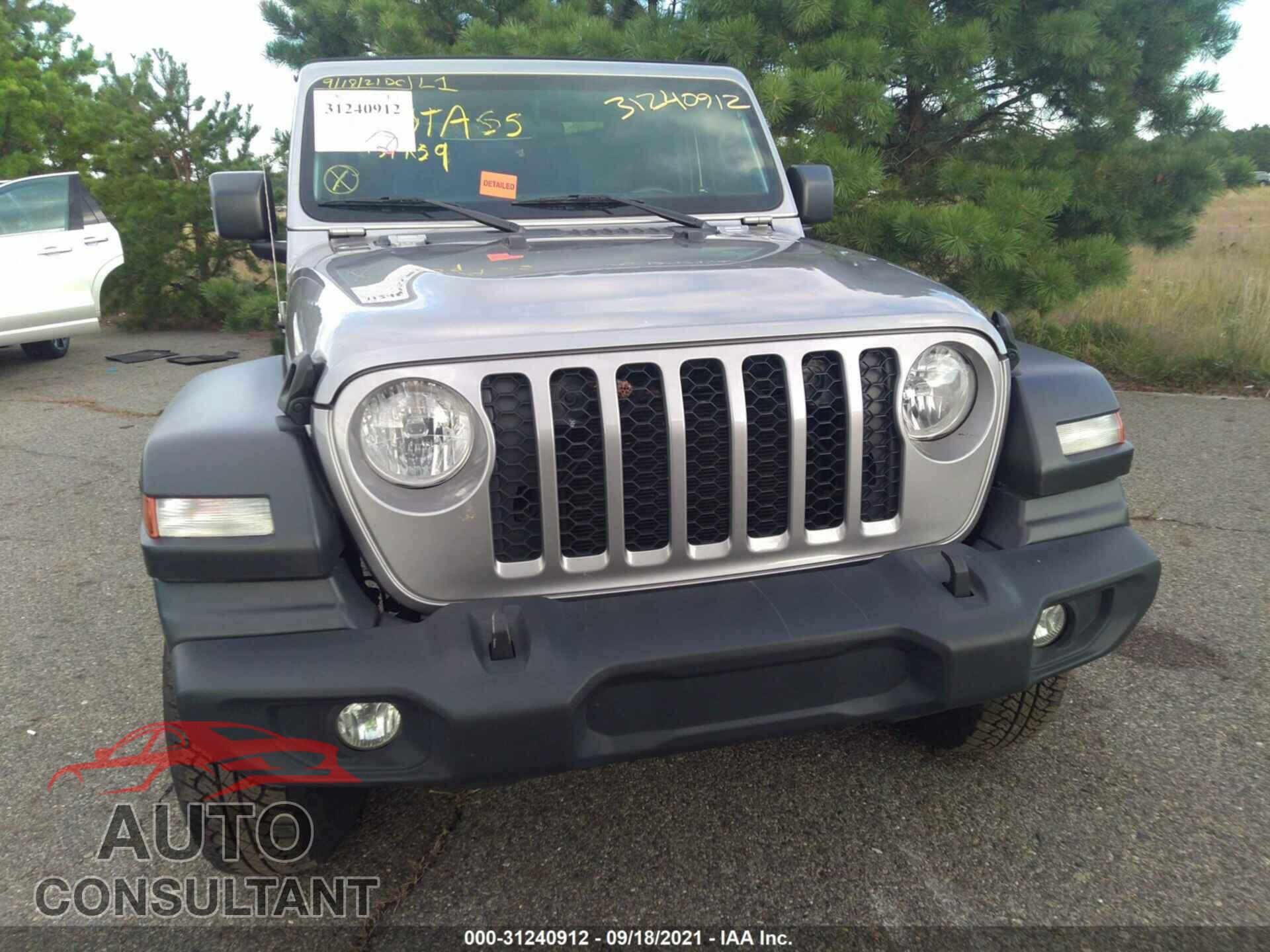 JEEP GLADIATOR 2020 - 1C6HJTAG5LL151259