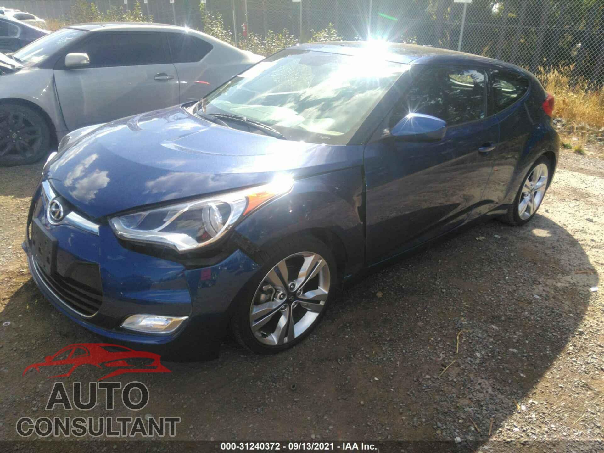 HYUNDAI VELOSTER 2017 - KMHTC6AD3HU313617