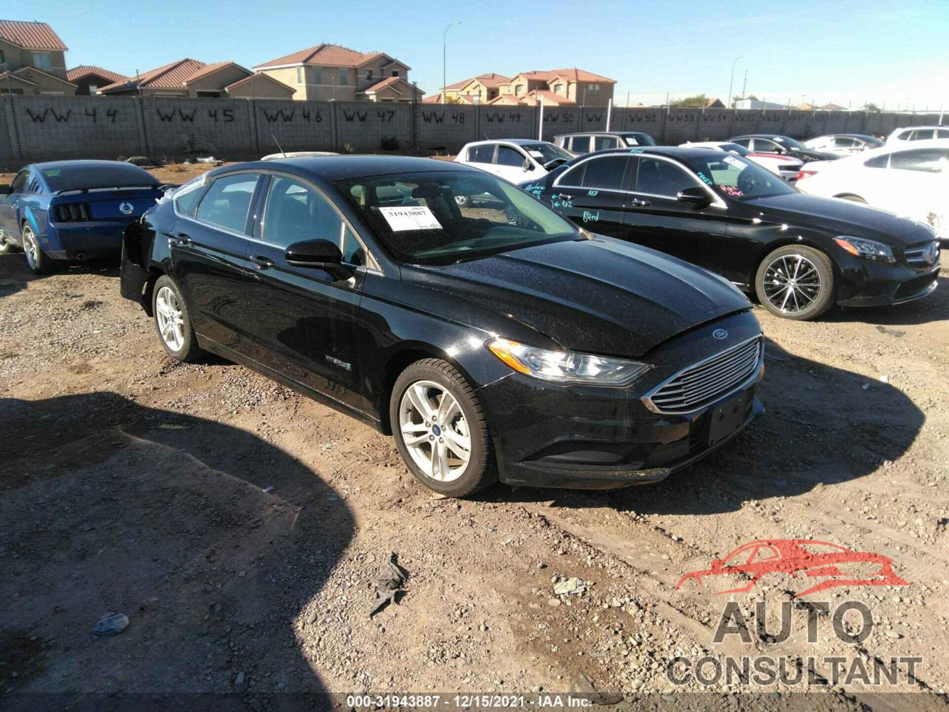 FORD FUSION HYBRID 2018 - 3FA6P0LU7JR173218