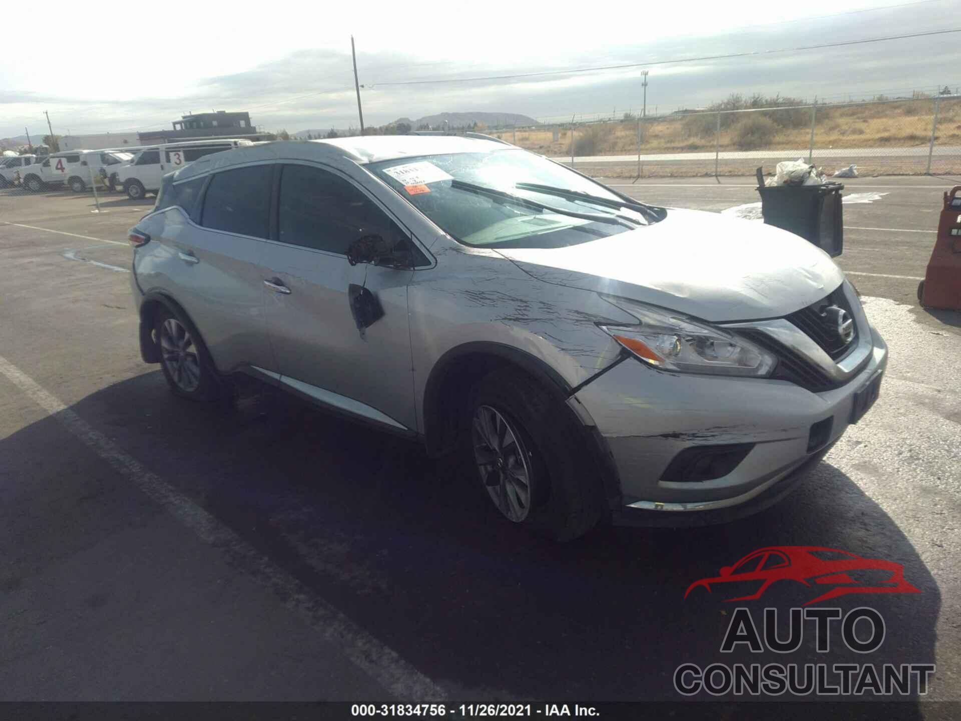 NISSAN MURANO 2016 - 5N1AZ2MG5GN165578