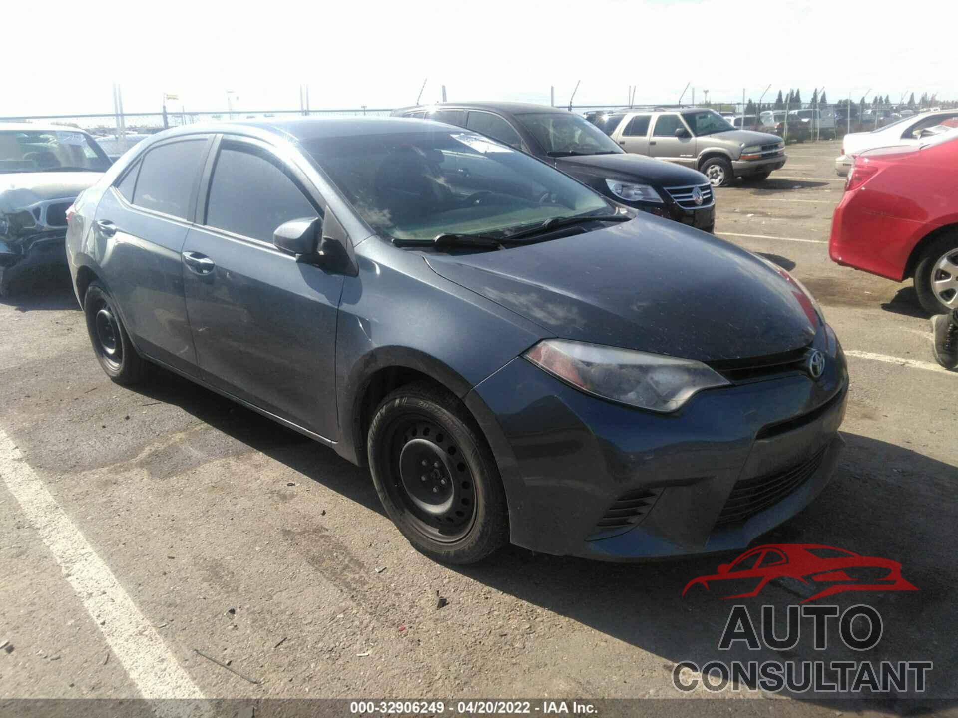 TOYOTA COROLLA 2016 - 5YFBURHE6GP395447