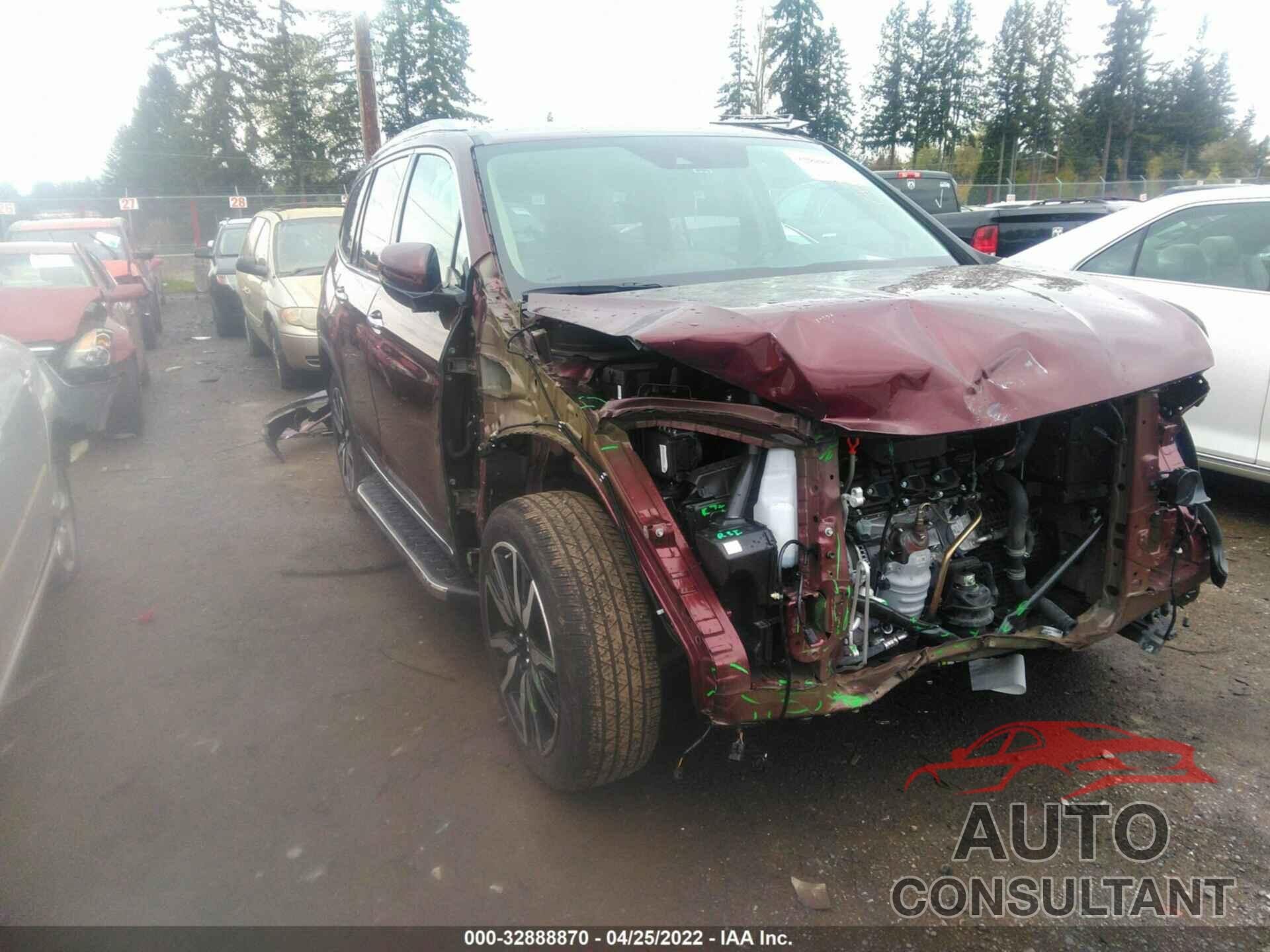 HONDA PILOT 2021 - 5FNYF6H92MB085194