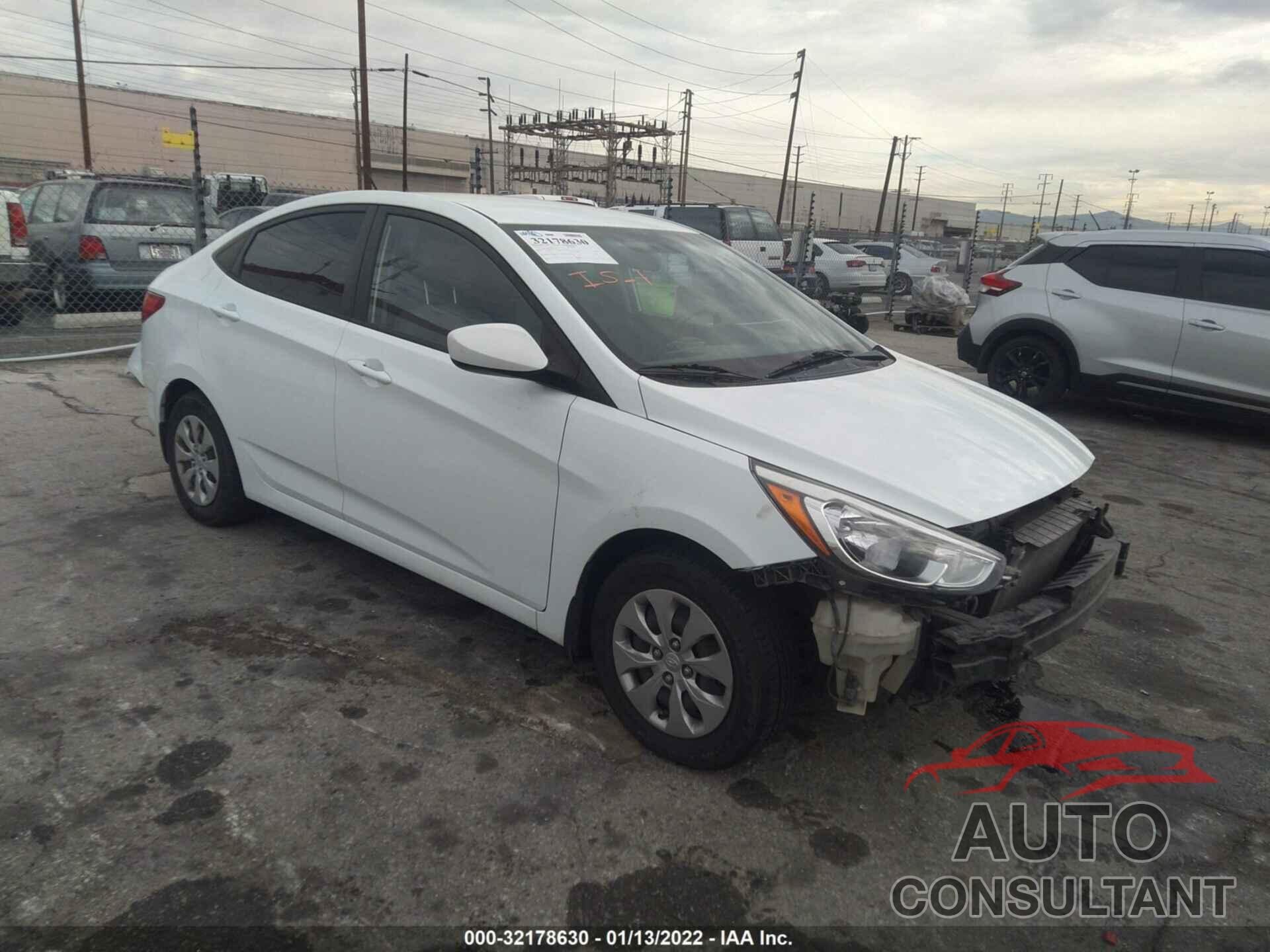 HYUNDAI ACCENT 2016 - KMHCT4AE3GU005116