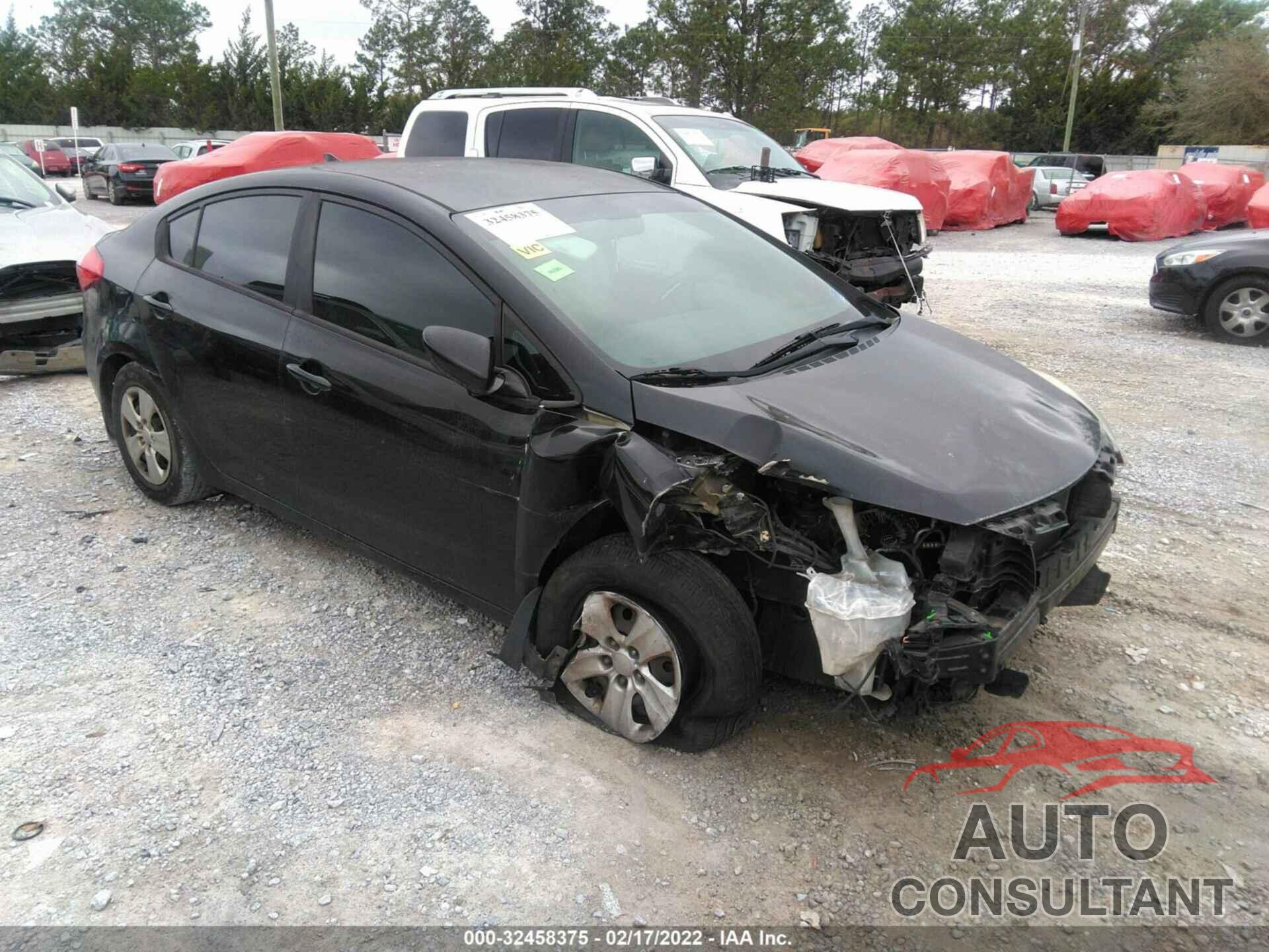 KIA FORTE 2016 - KNAFK4A63G5482603