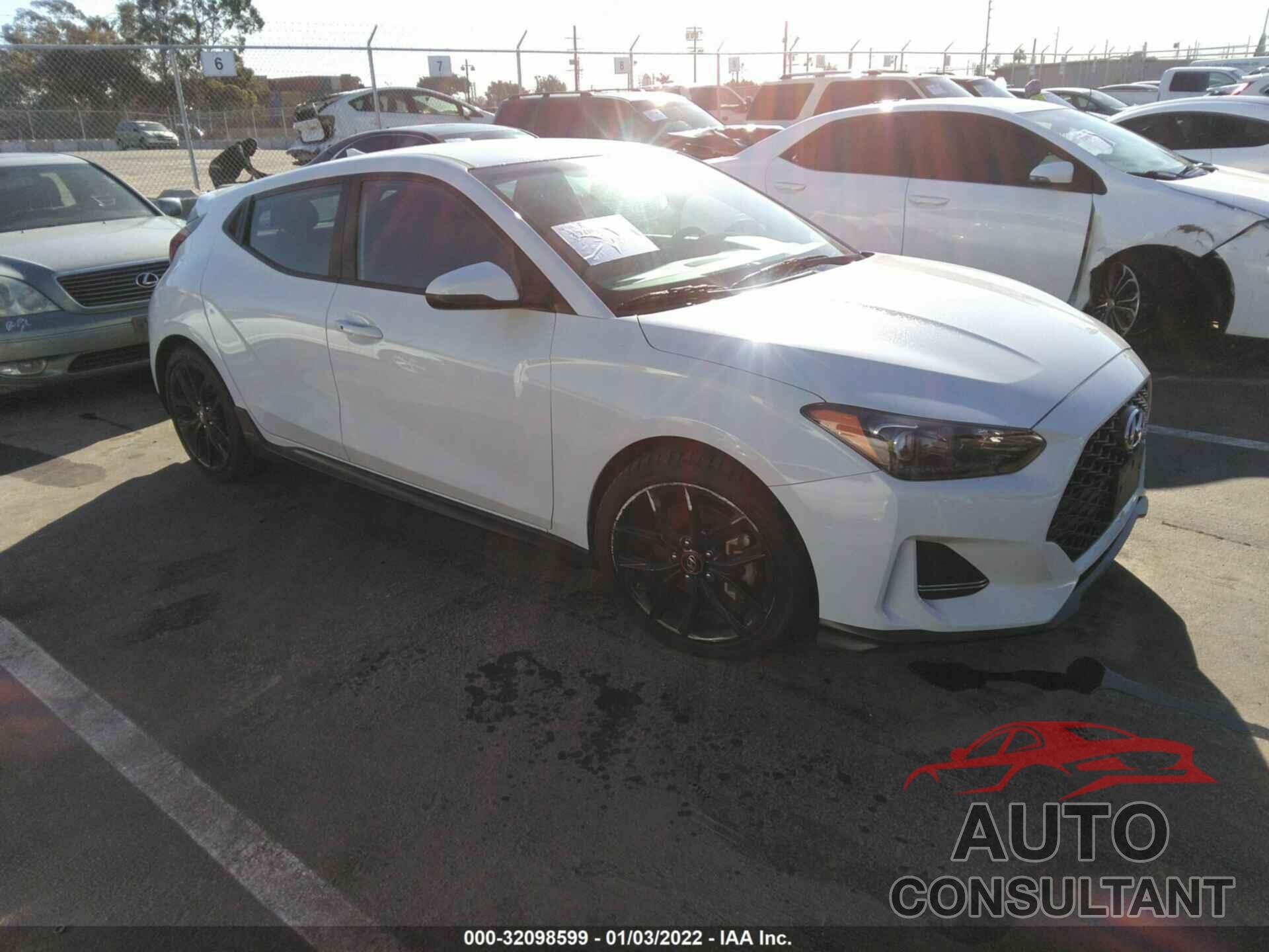 HYUNDAI VELOSTER 2019 - KMHTH6AB1KU016241