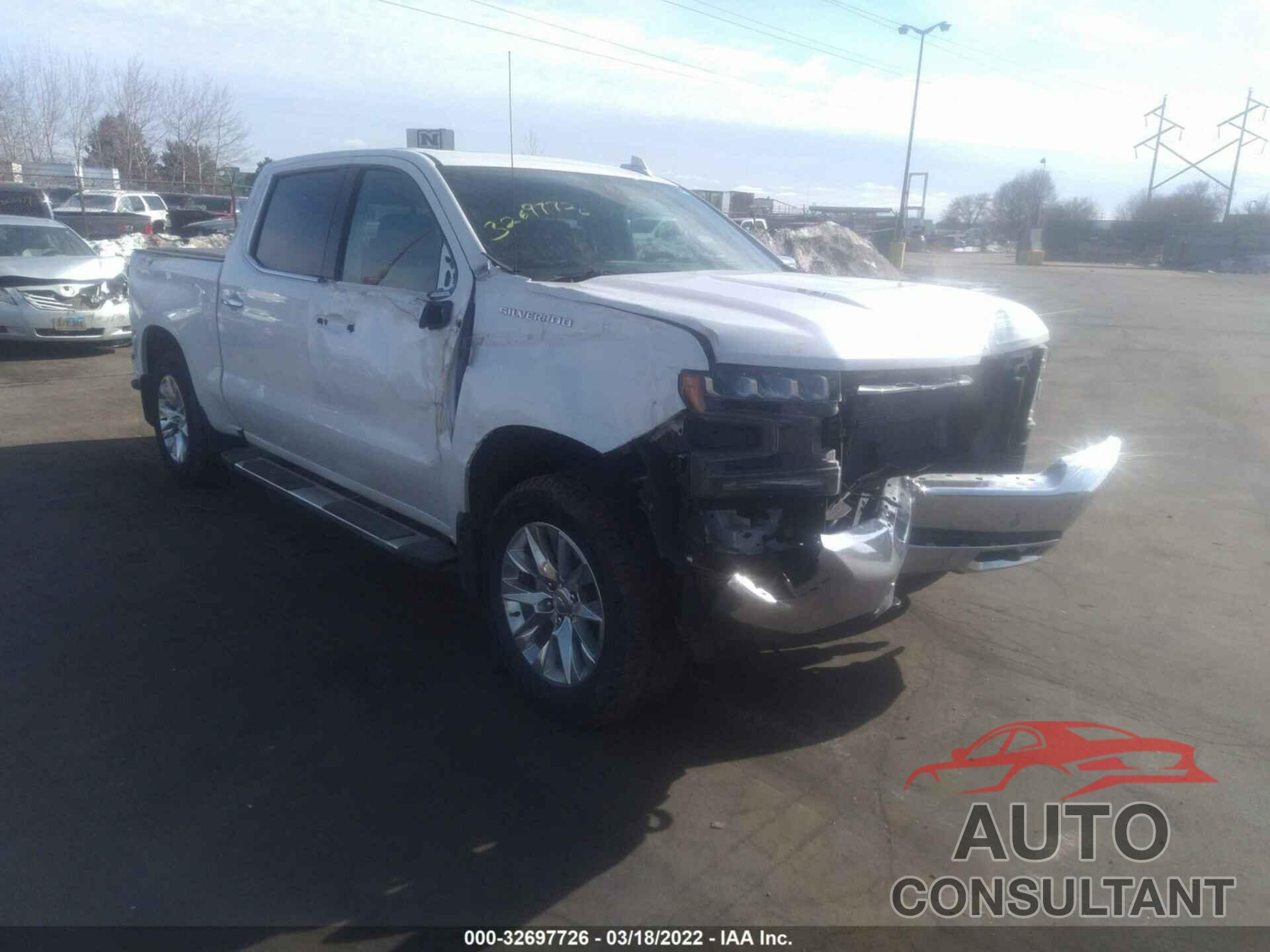 CHEVROLET SILVERADO 1500 2019 - 1GCUYGEL2KZ119334
