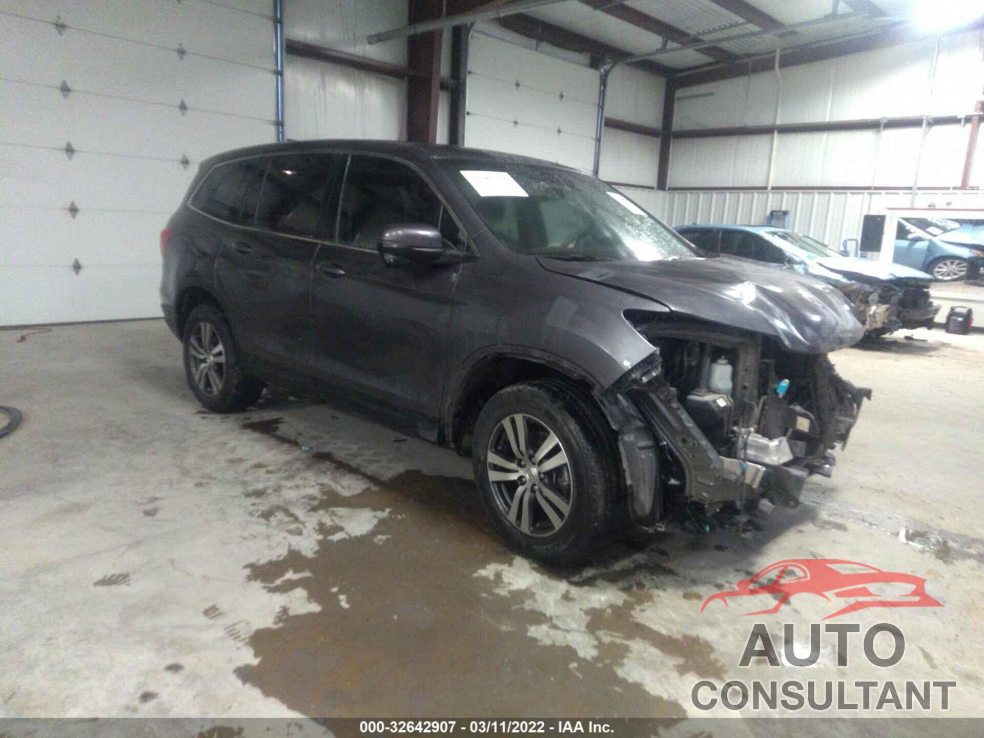 HONDA PILOT 2017 - 5FNYF6H53HB088589