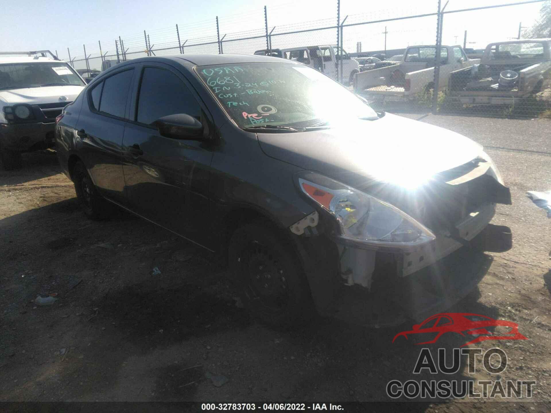 NISSAN VERSA 2016 - 3N1CN7AP4GL905571