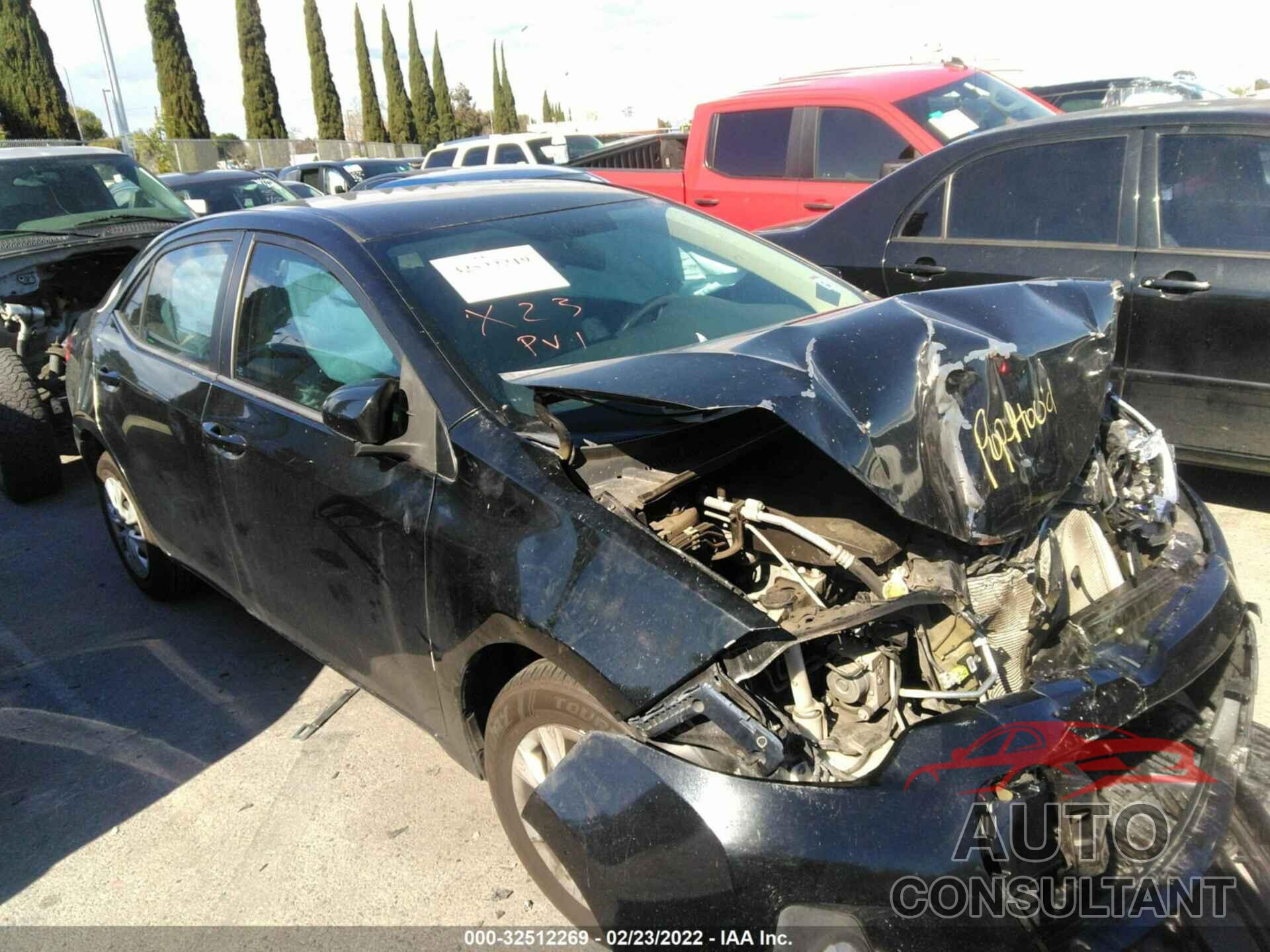 TOYOTA COROLLA 2016 - 5YFBURHE1GP427608