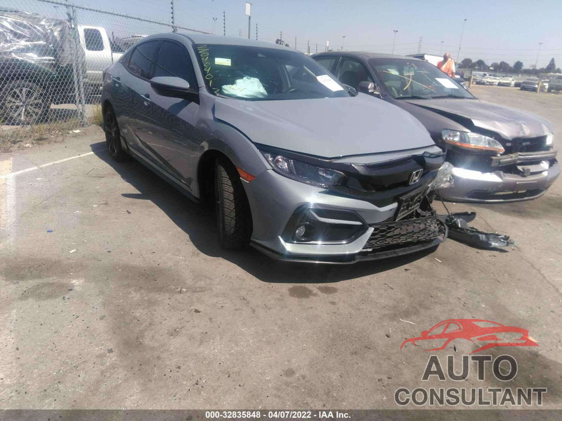 HONDA CIVIC HATCHBACK 2021 - SHHFK7H45MU406639