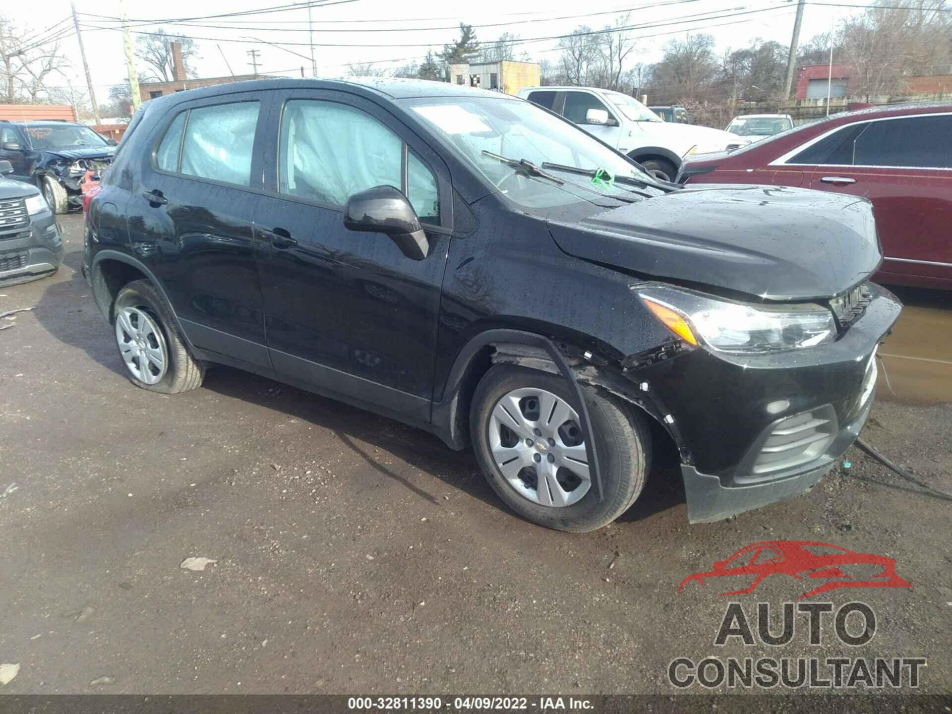 CHEVROLET TRAX 2018 - 3GNCJKSBXJL389181