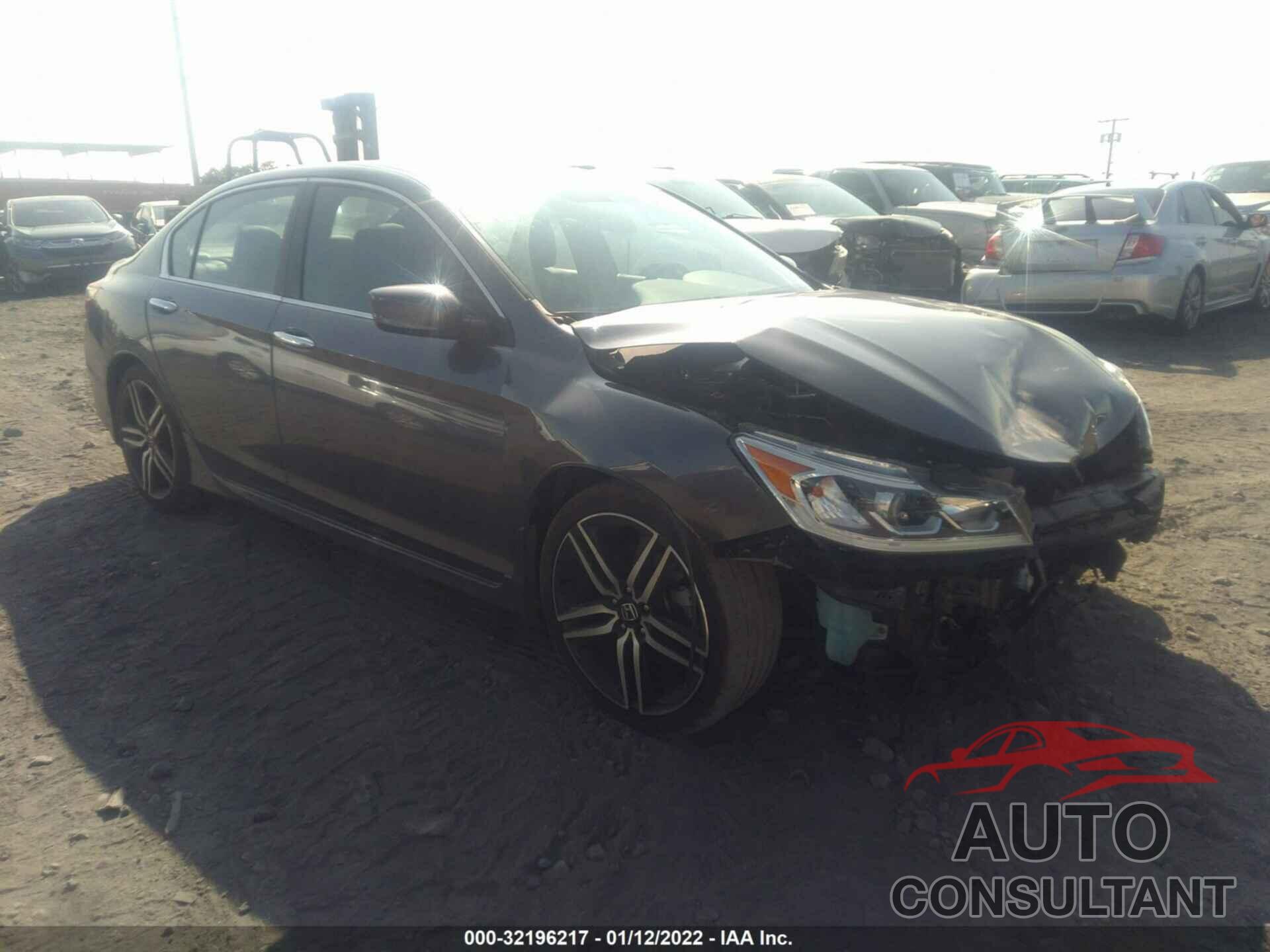 HONDA ACCORD SEDAN 2017 - 1HGCR2F14HA007636