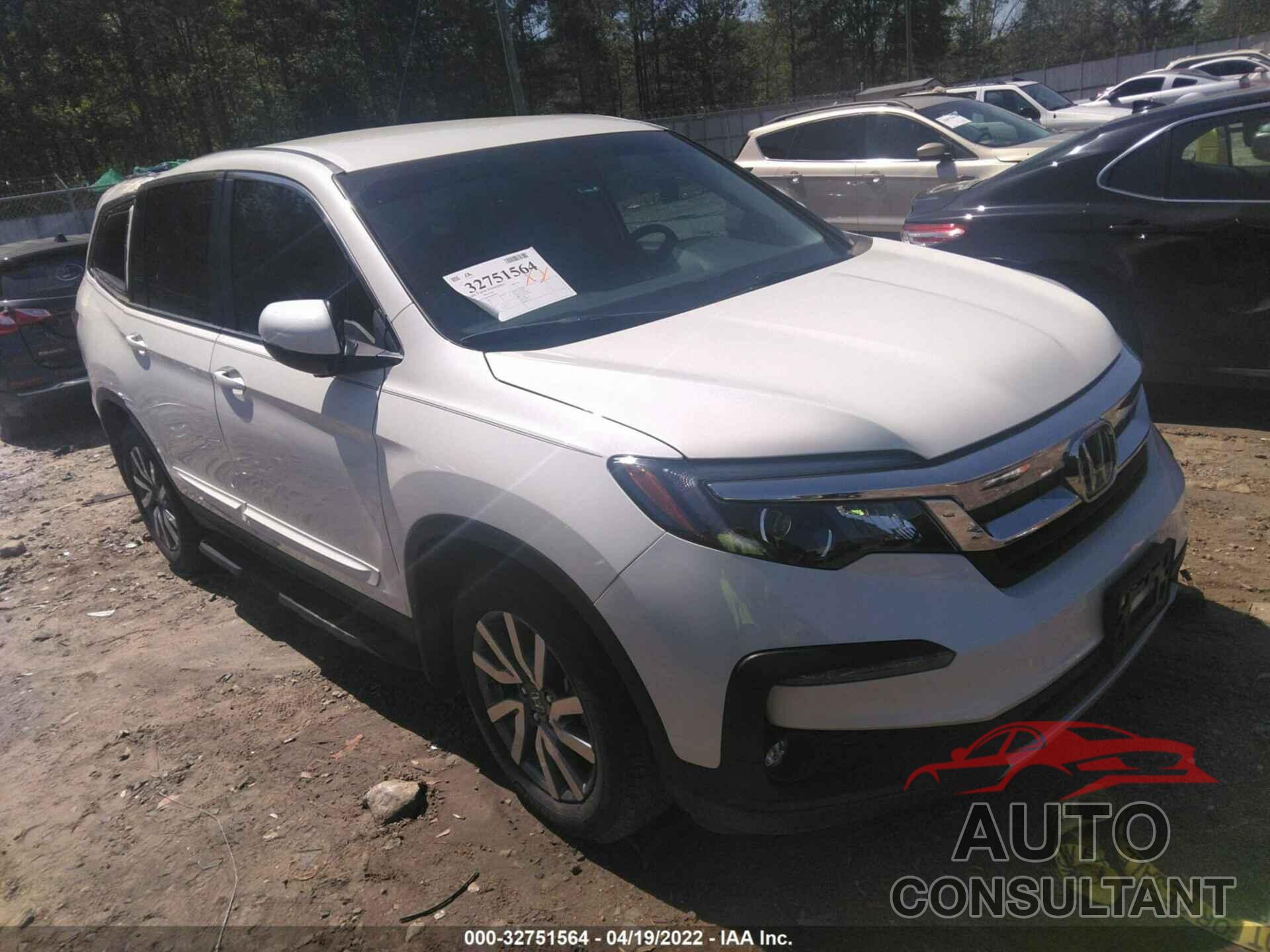 HONDA PILOT 2019 - 5FNYF5H3XKB025540