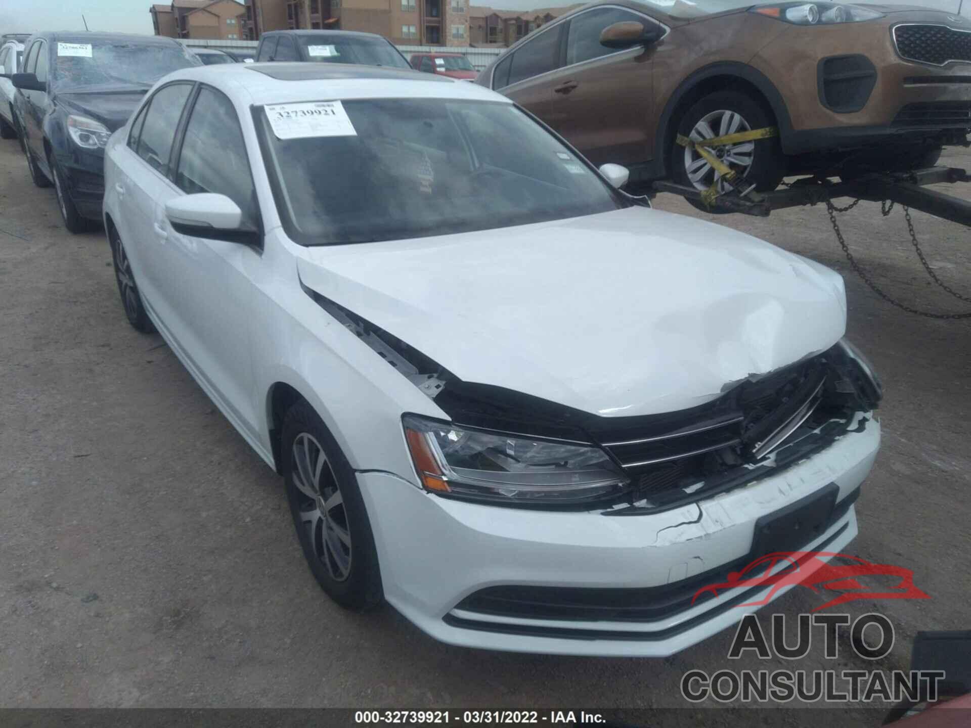 VOLKSWAGEN JETTA 2017 - 3VWDB7AJ5HM202835