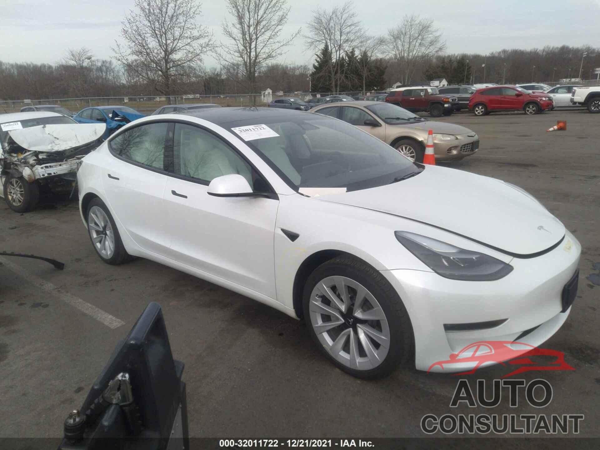 TESLA MODEL 3 2021 - 5YJ3E1EB2MF916104