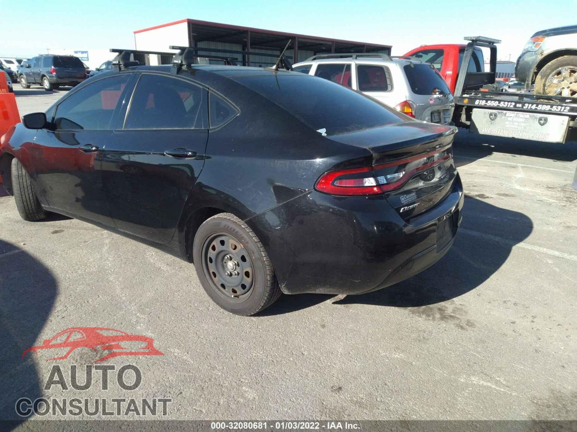 DODGE DART 2016 - 1C3CDFAA7GD540304